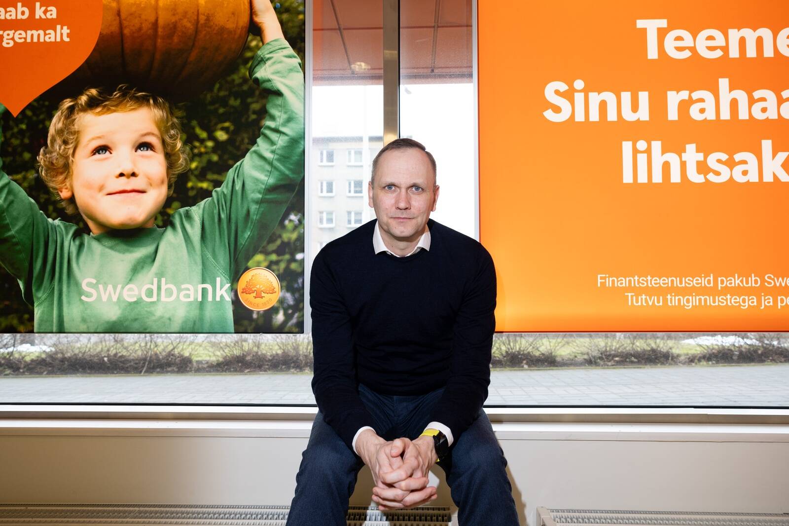 Swedbank Eesti juhatuse esimees Olavi Lepp.