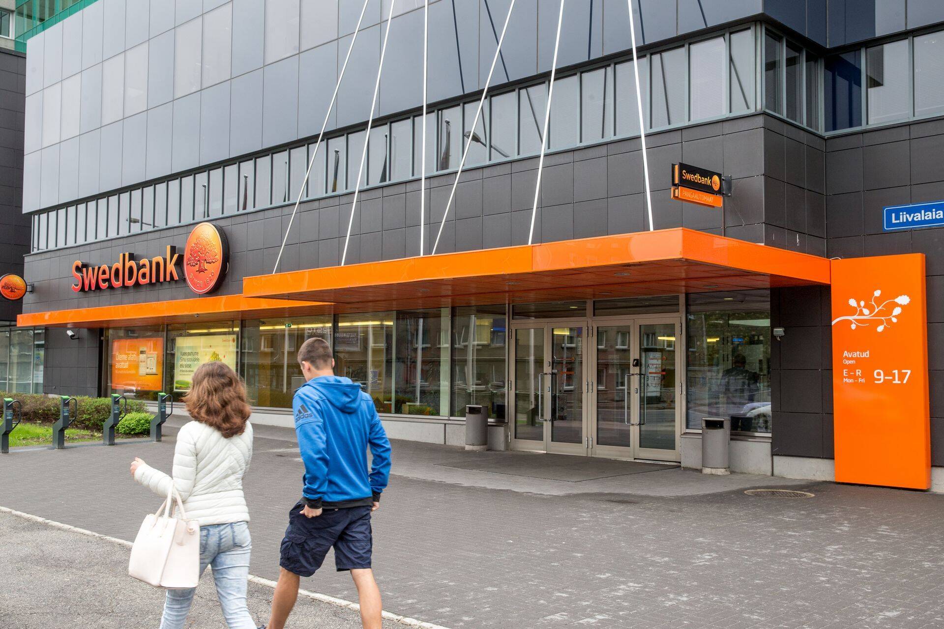 Swedbanki Liivalaia kontor.