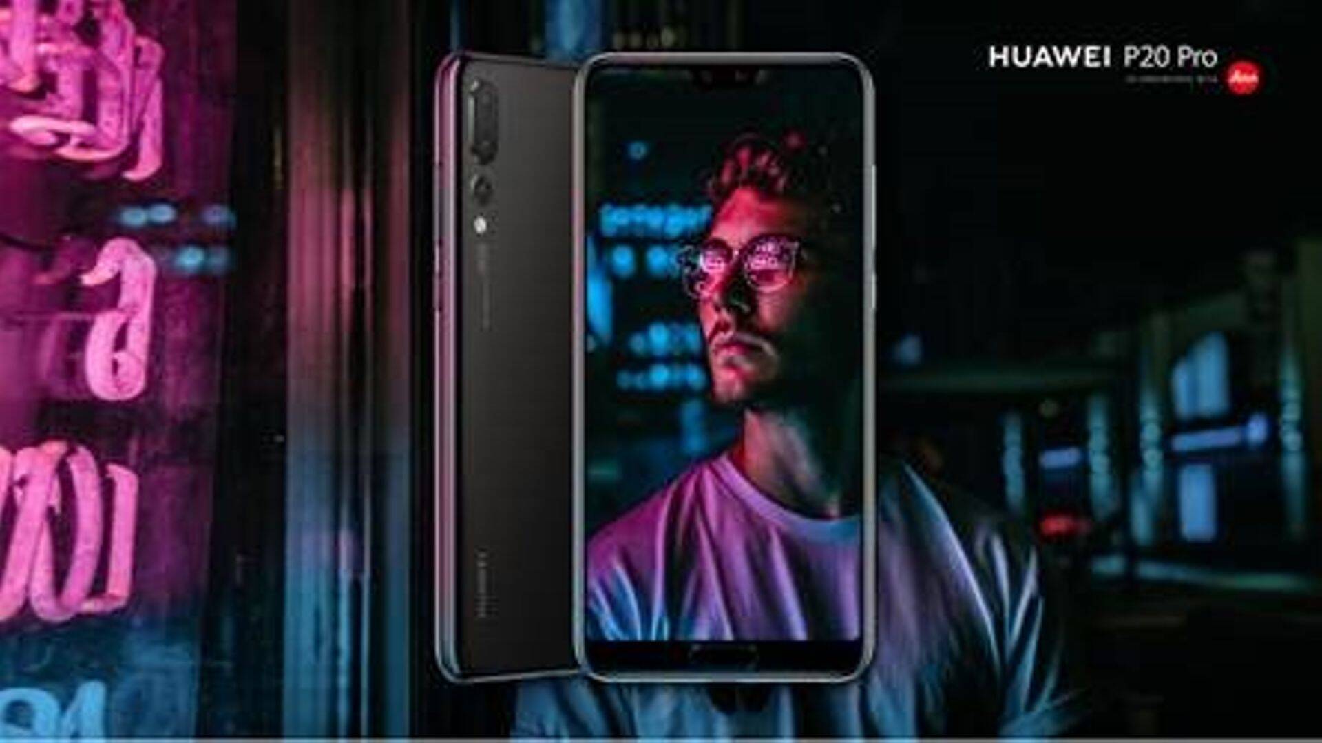 Huawei P20 Prol on kolmikkaamera ja tehisintellektil põhinev kaamerasüsteem.