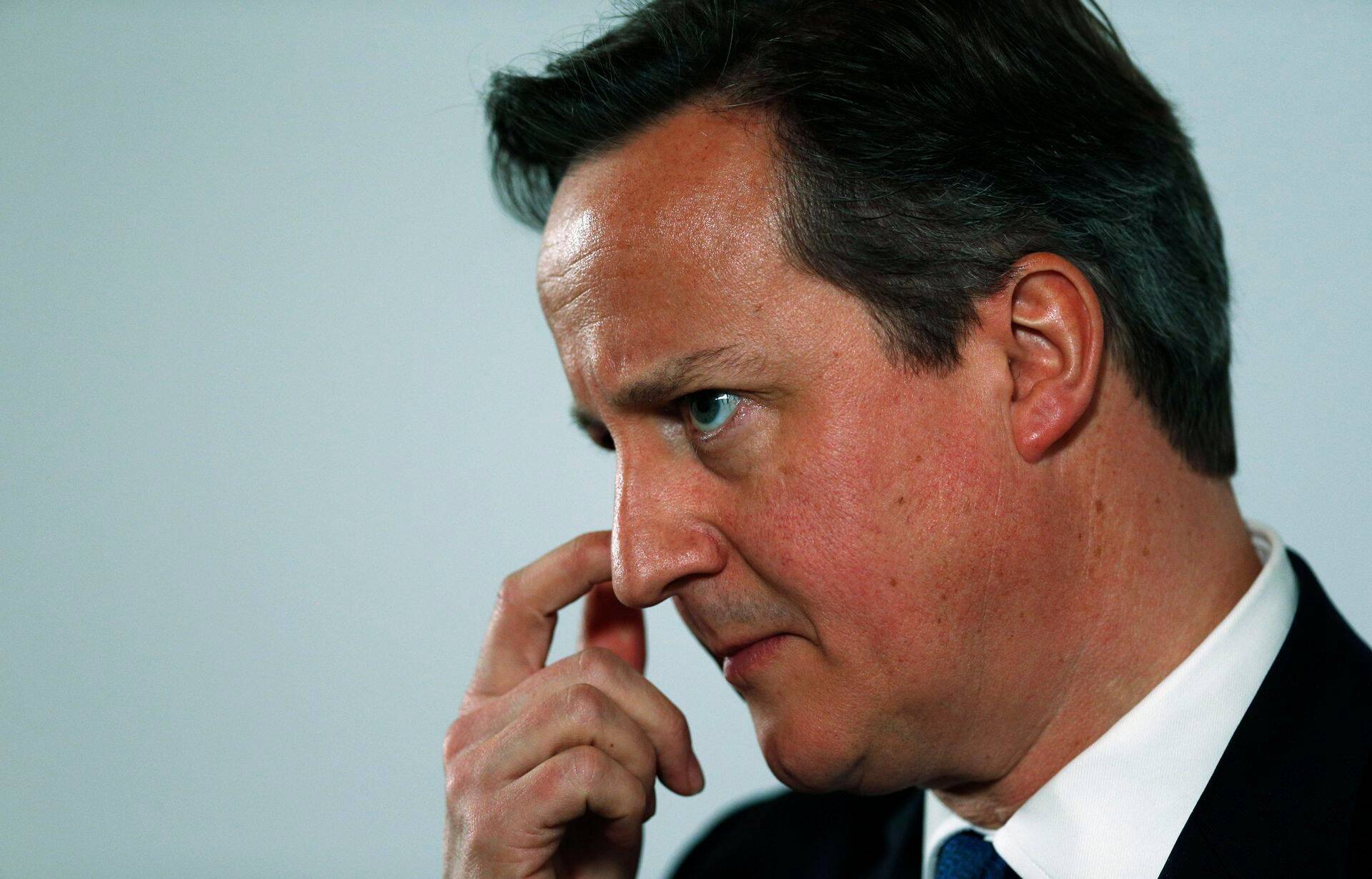 Suurbritannia peaminister David Cameron.