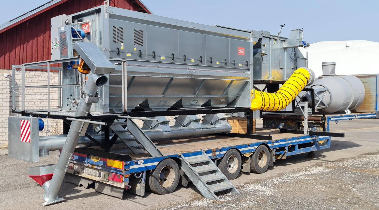 Mobiilne viljasorteer.