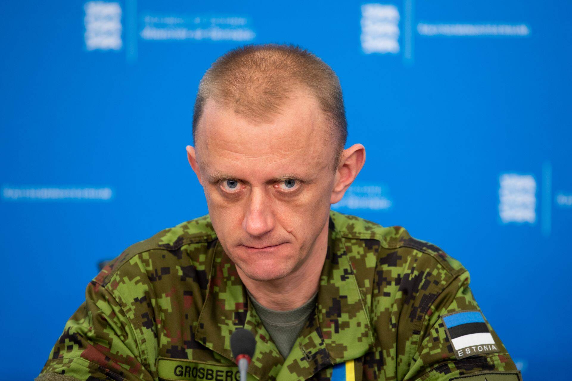 Kaitseväe luurekeskuse ülem kolonel Margo Grosberg