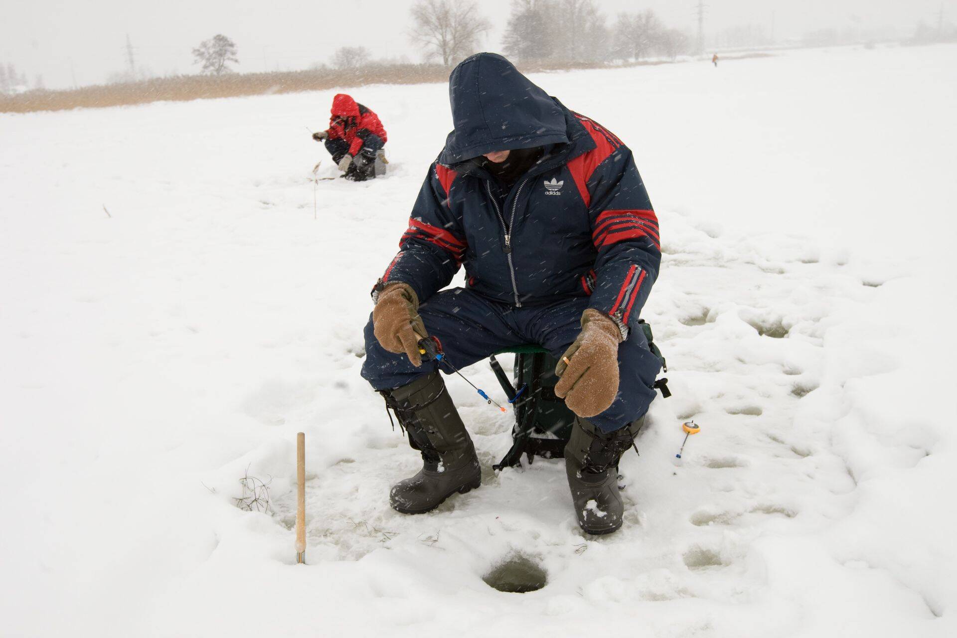 Talikalapüük Maardu järvel.