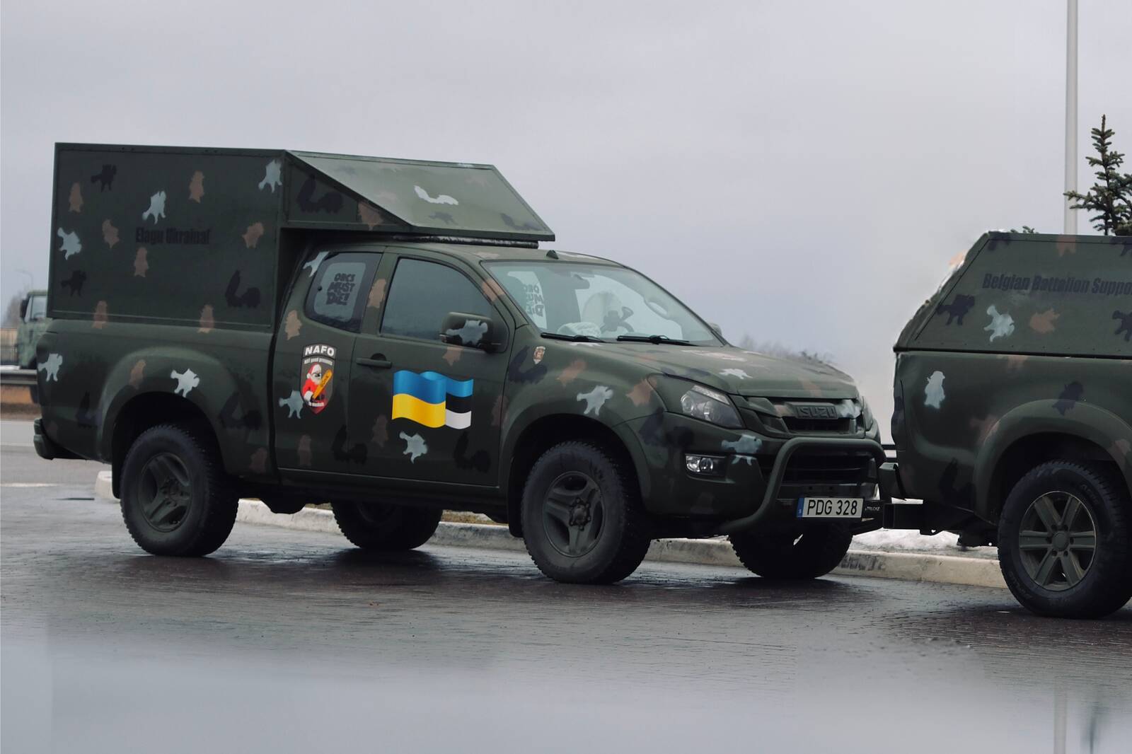 Sellised evakuatsiooniautod plaanivad iduettevõtjad heategevusest kogutud rahaga Ukrainale osta.