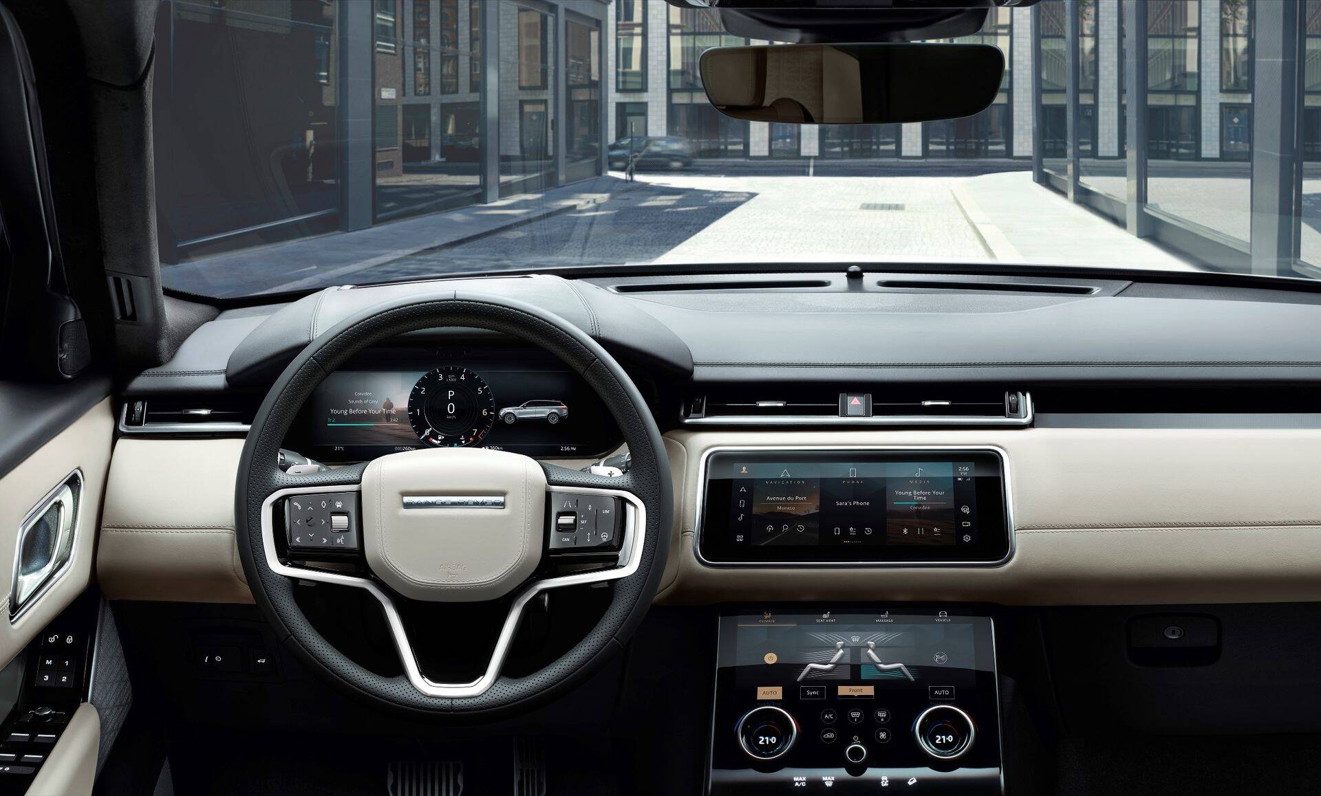 Ranger Rover Velari salong (tootja foto)