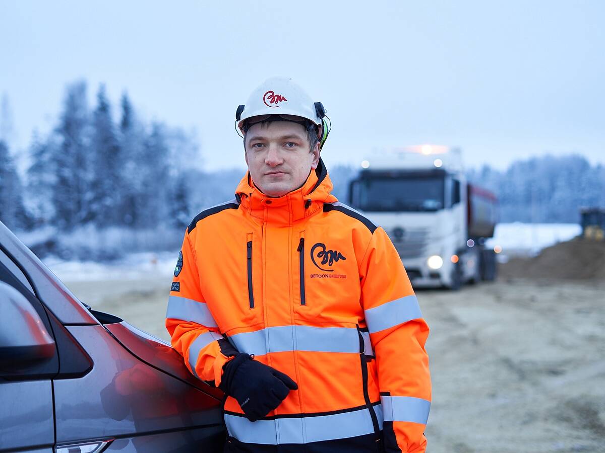 ASi Betoonimeister juhataja Lauri Labe. Foto: erakogu.