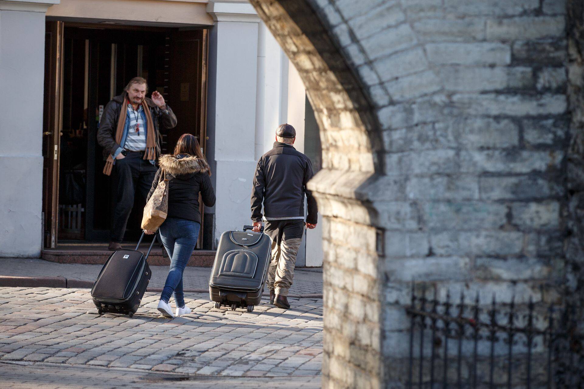 Туристы в Таллинне. Фото иллюстративное.