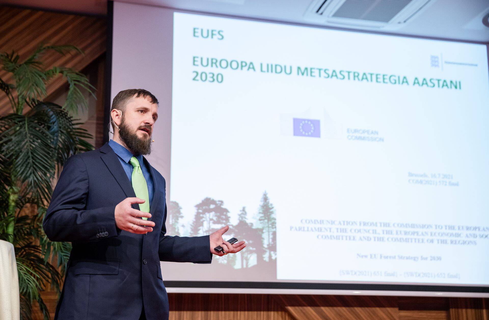 Keskkonnaministeeriumi metsaosakonna juhataja Meelis Seedre.