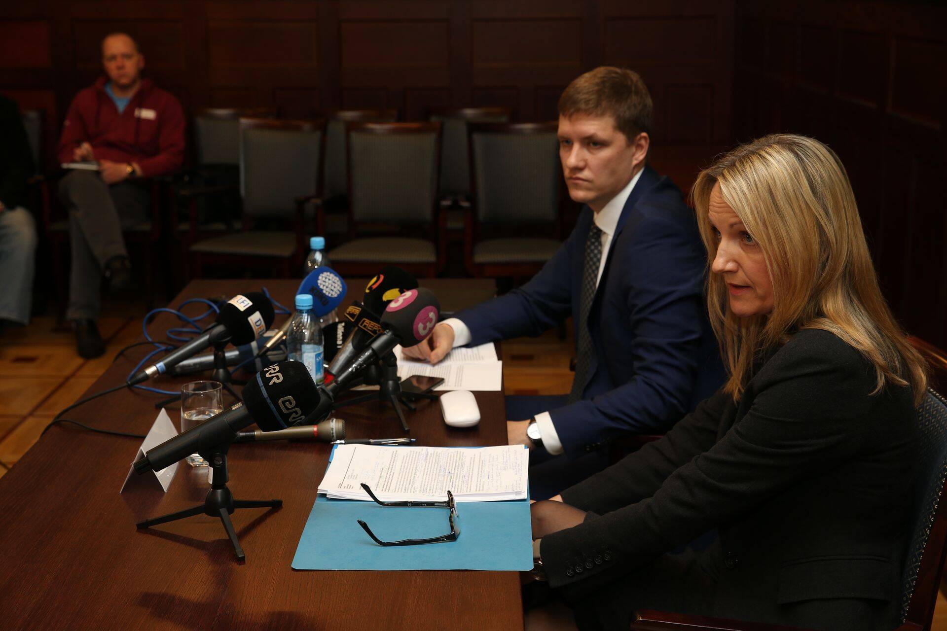 Riigiprokuratuuri ja kaitsepolitsei pressikonverents kolme tabatud spiooni teemal.