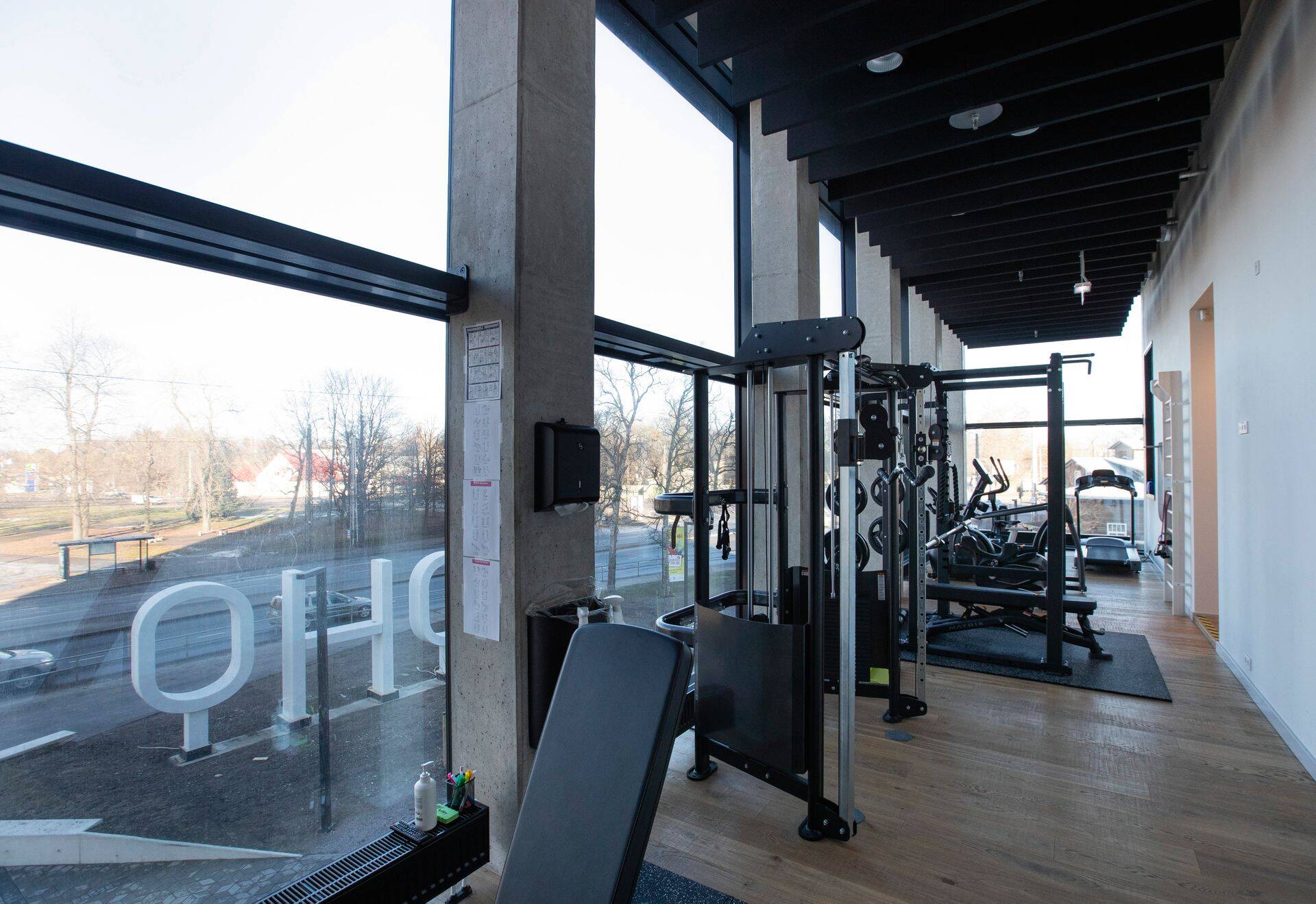 Pipedrive'i majas asuv spordisaal