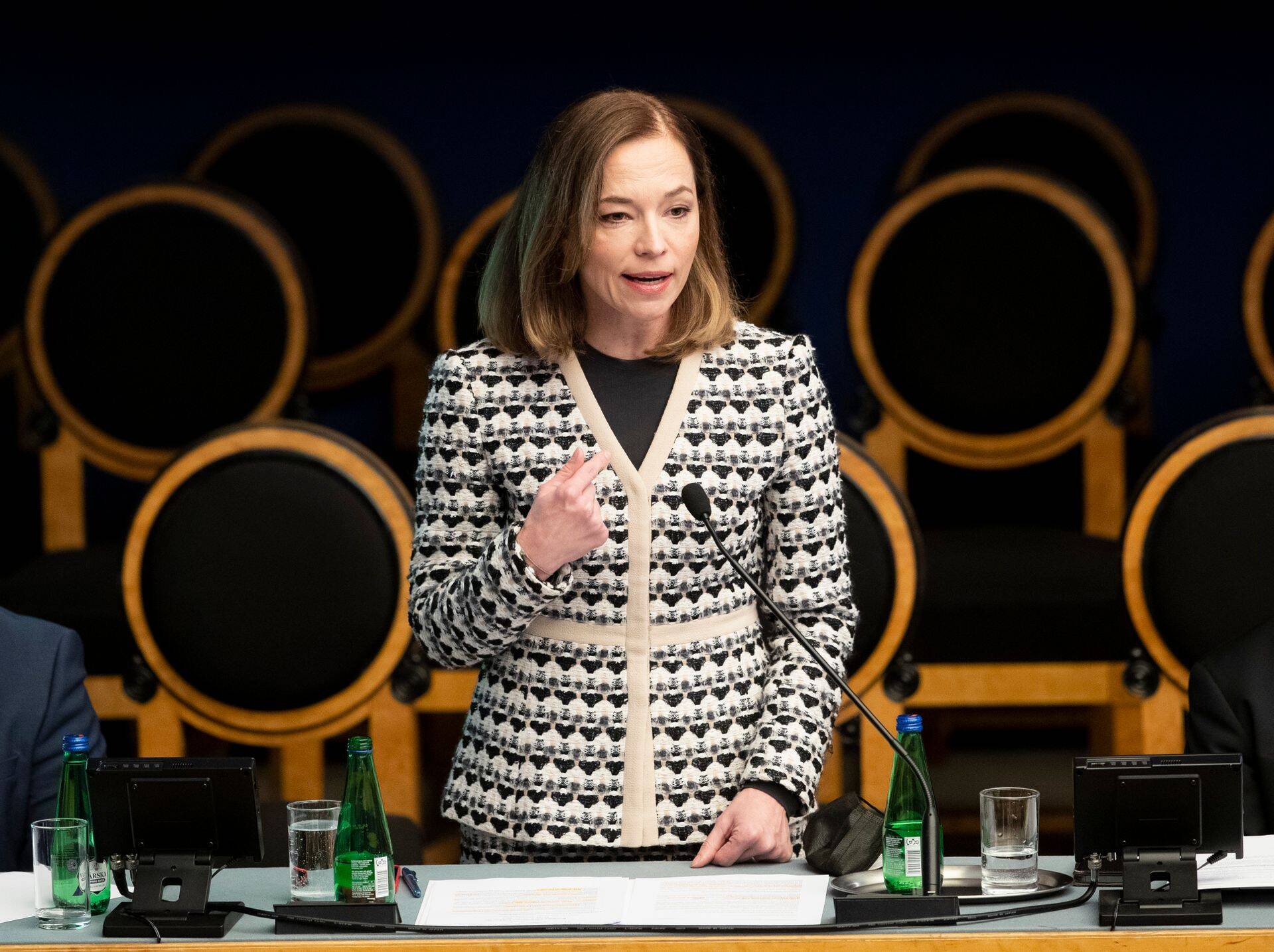 Haridus- ja teadusminister Liina Kersna.