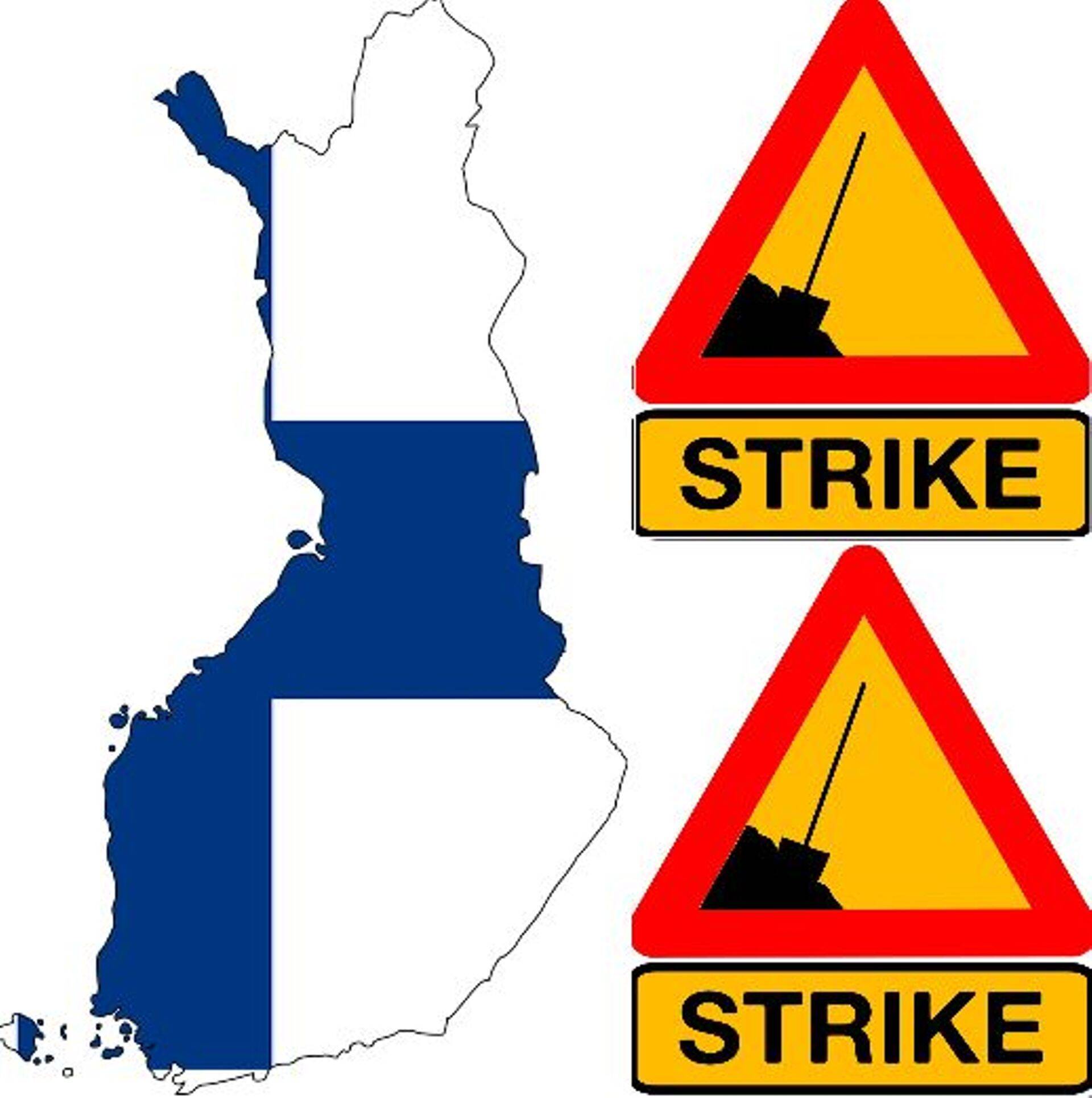 Soome ametühingute streik seiskab reedel Soomes transpordi.