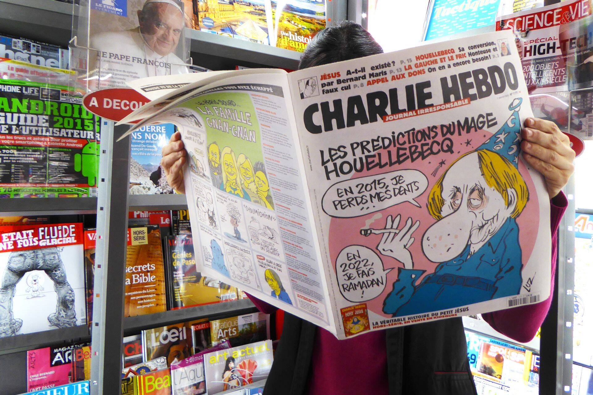 Kolmapäeval ilmunud nädalaleht Charlie Hebdo, mis oli arvatav veresauna ajend.