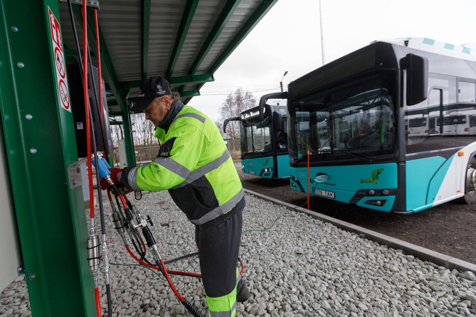 Bioforce Infra OÜ on Peterburi tee bussiterminali juurde loonud Baltikumi suurima surugaasitankla.