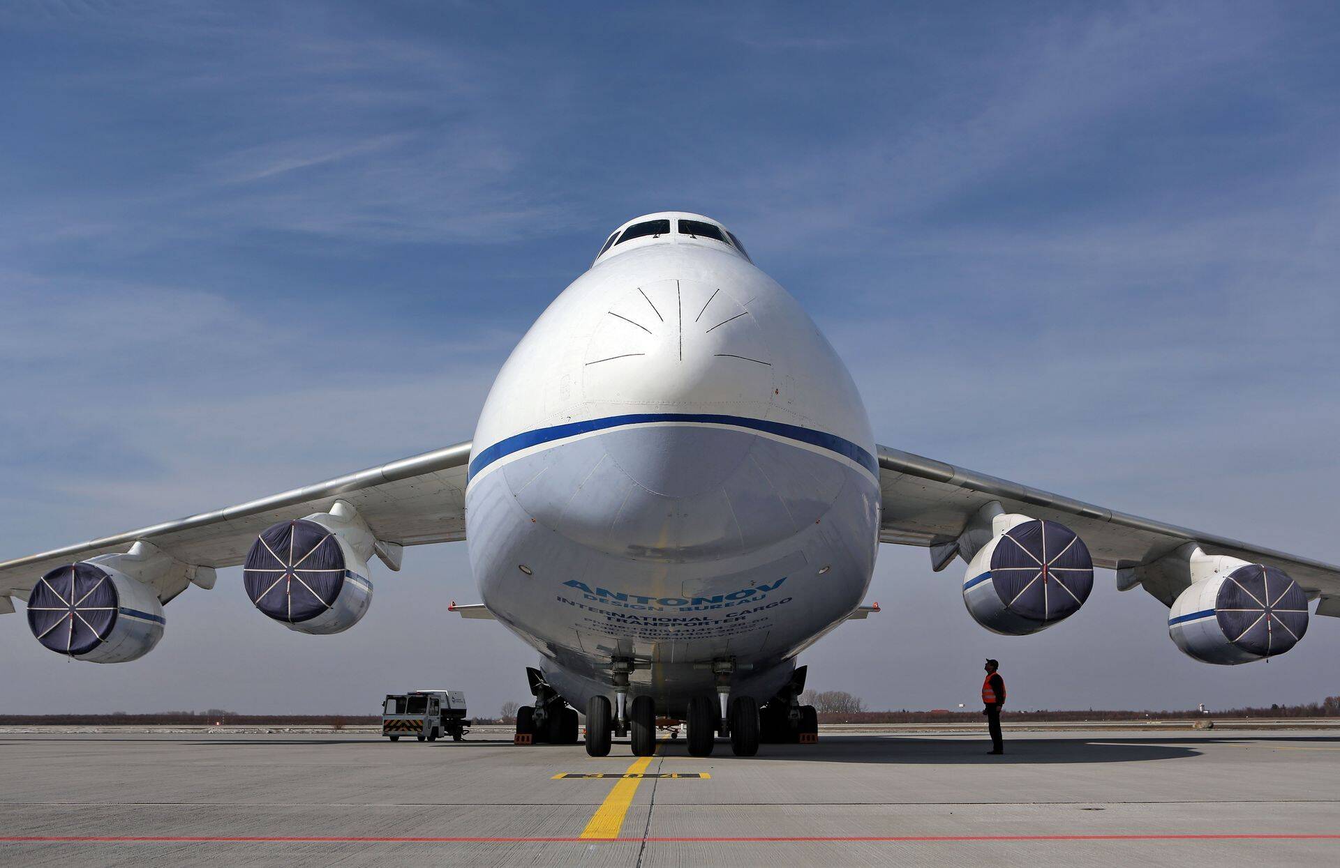 Ukrainas Antonovi kontsernis toodetud An-124 "Ruslan".