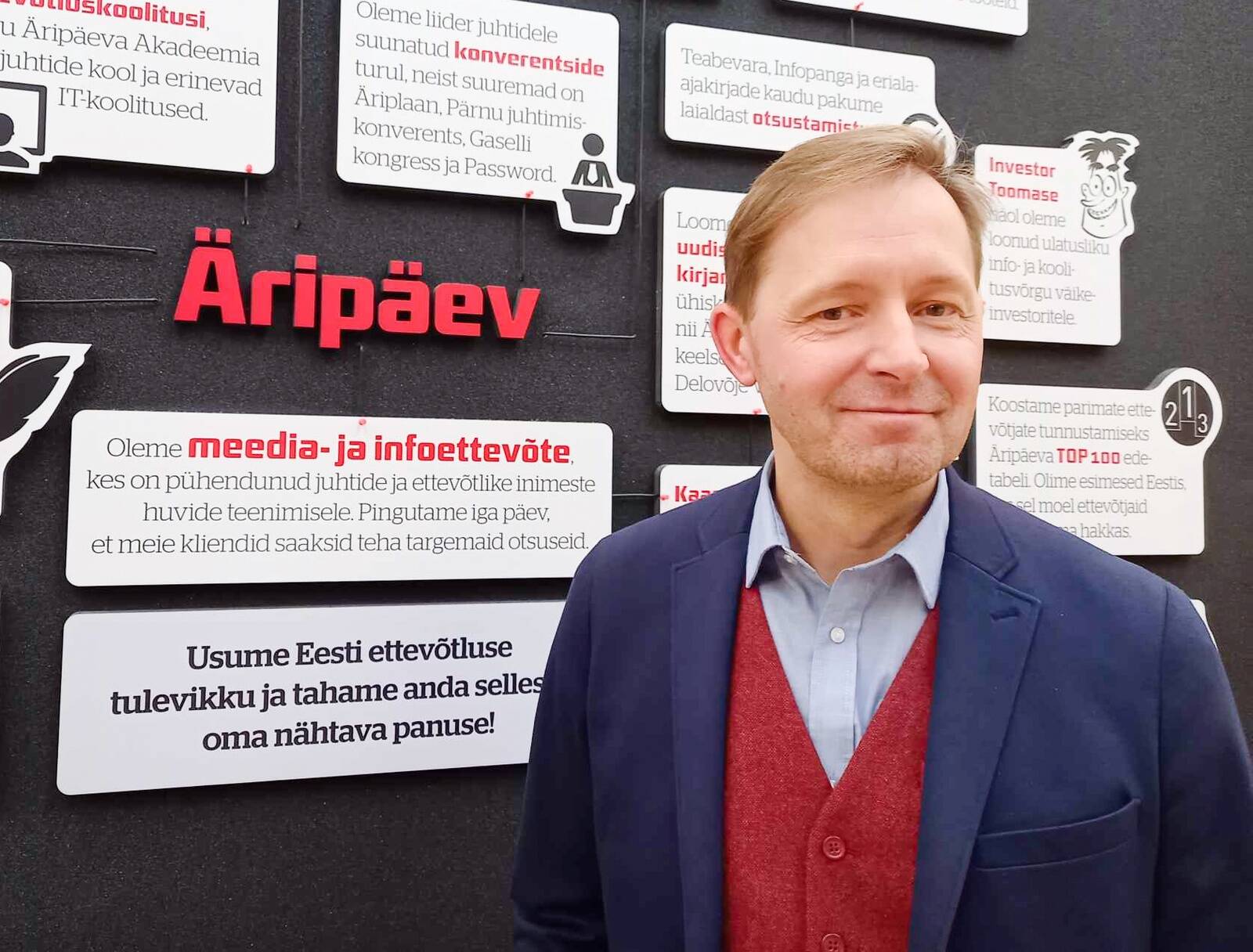 Tallinki keskkonna ja jätkusuutlikkuse spetsialist Andrus Vaher.