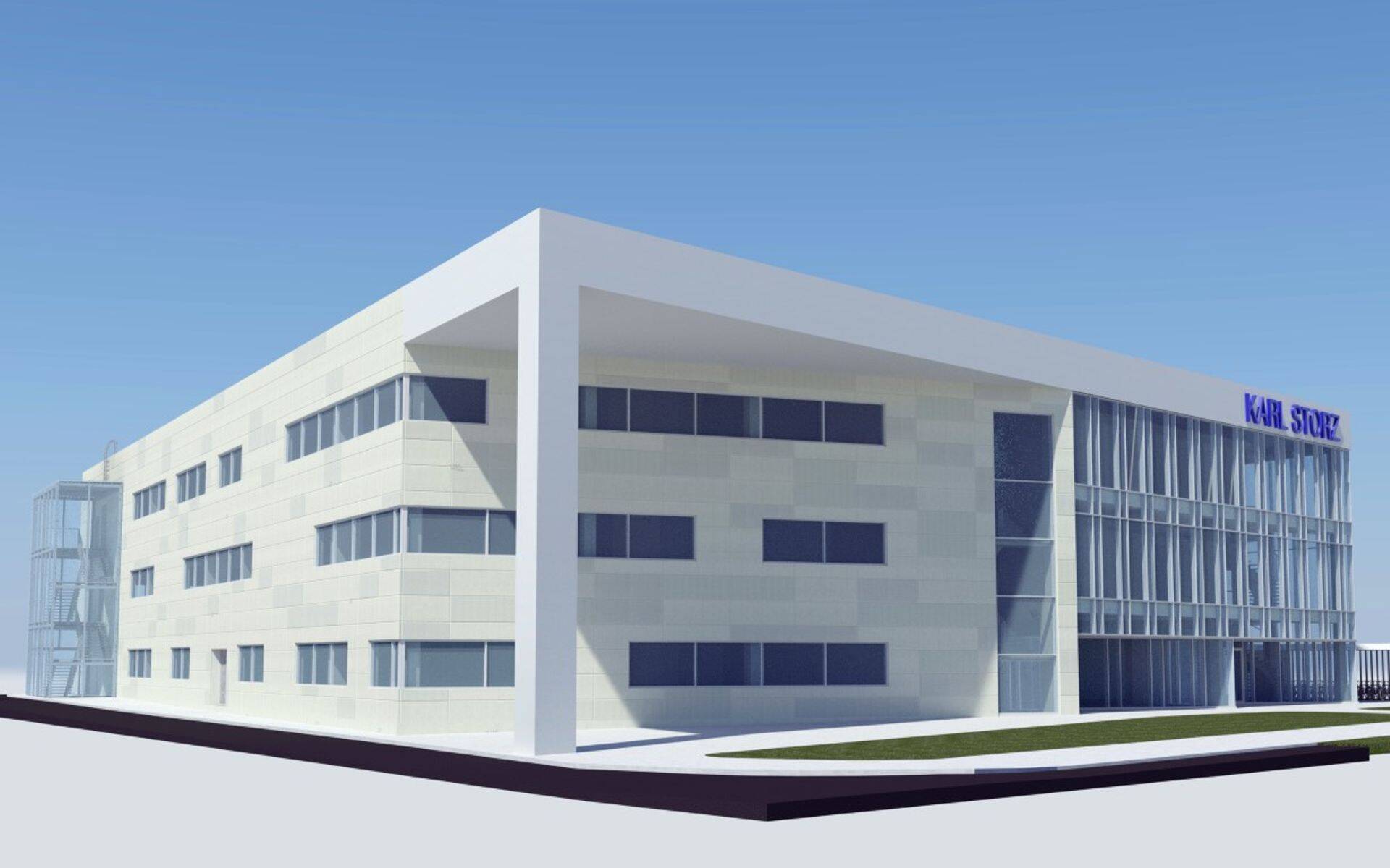 Harjumaal kasutusse antud tootmispindadest on suurim Laagrisse kerkinud Karl Storz Video Endoscopy Estonia OÜ uus hoone.