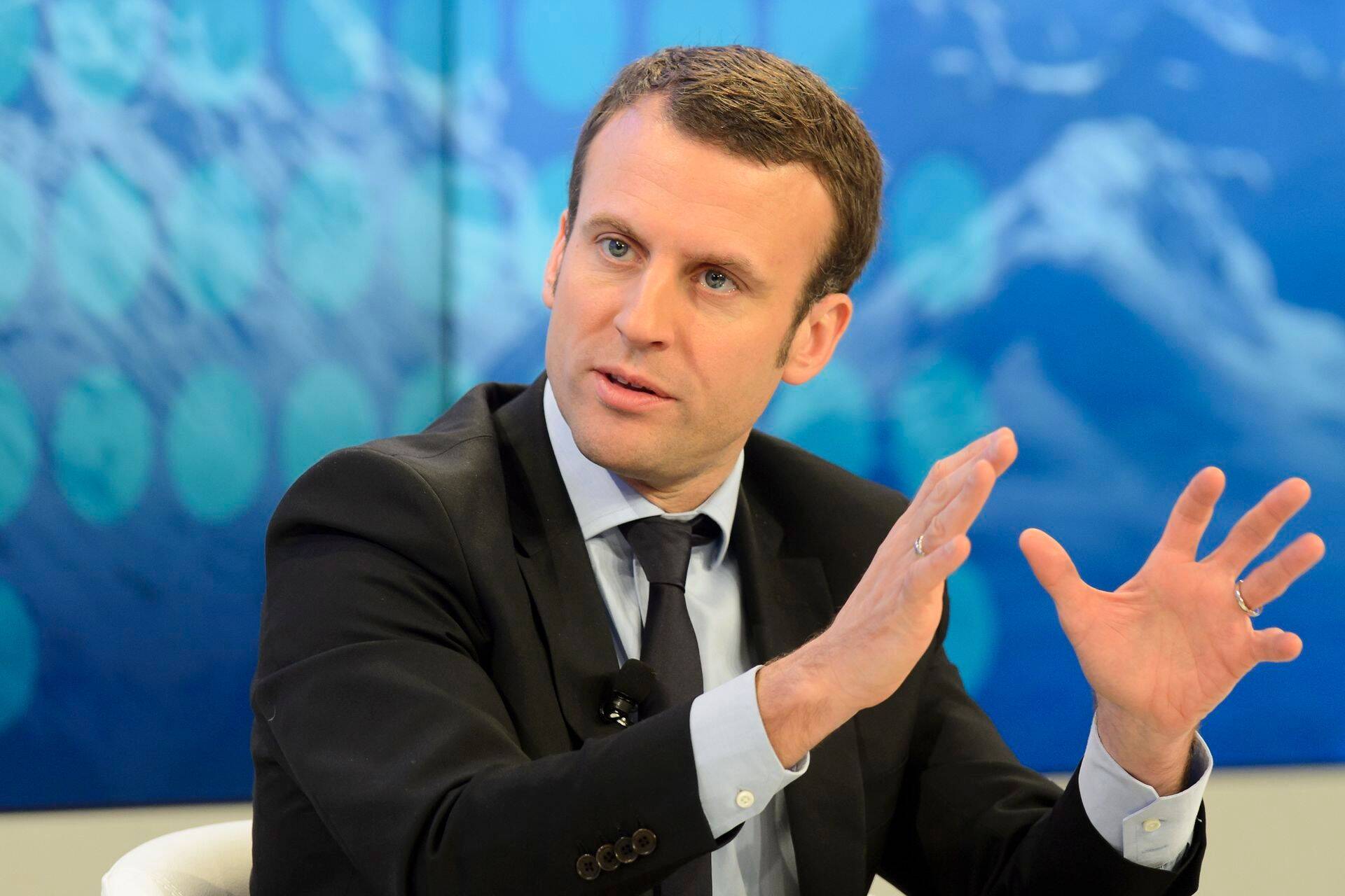 Prantsusmaa majandusminister Emmanuel Macron.