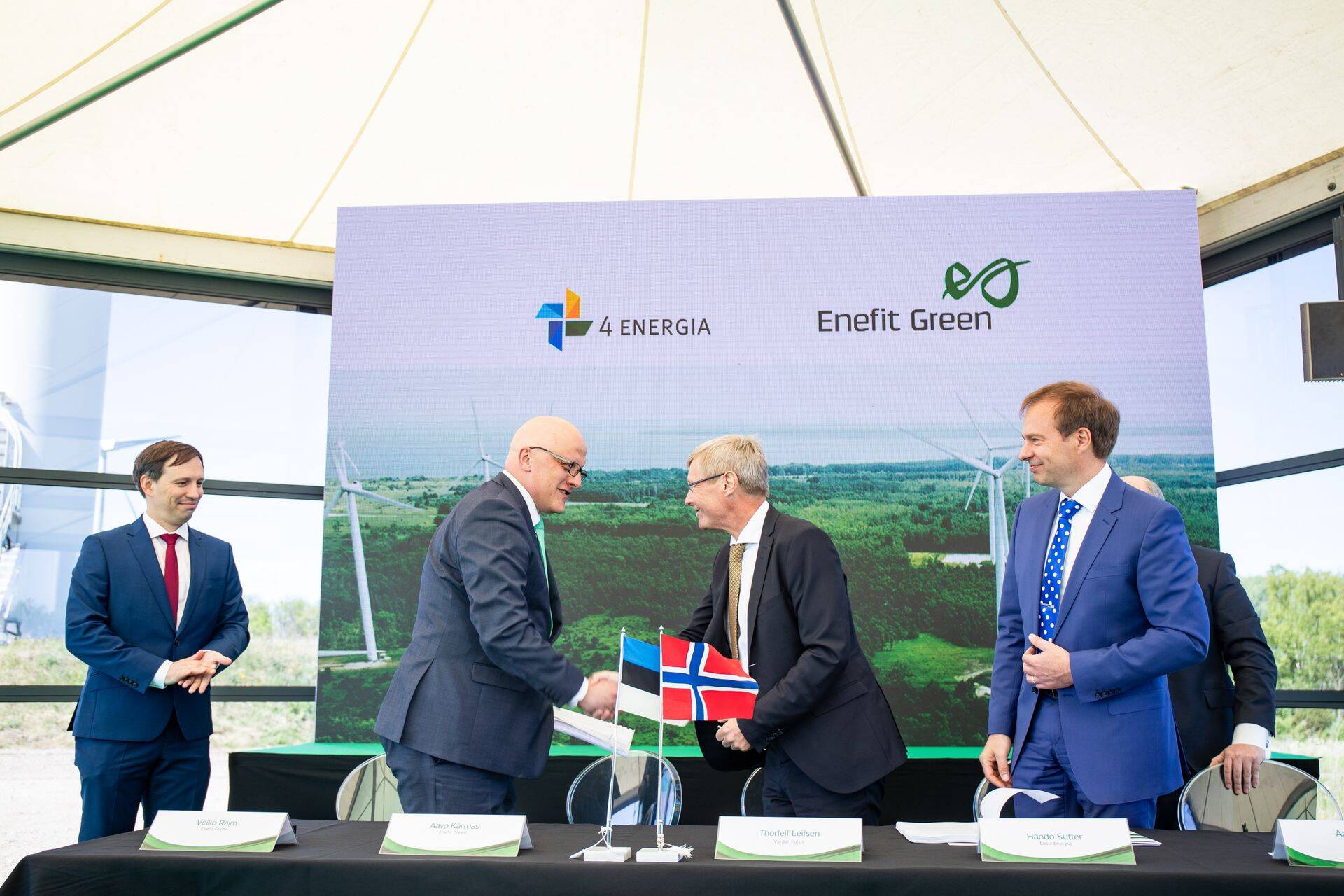 Enefit Green ostis ära Nelja Energia. Praegu käib kahe ettevõtte kokku liitmine.