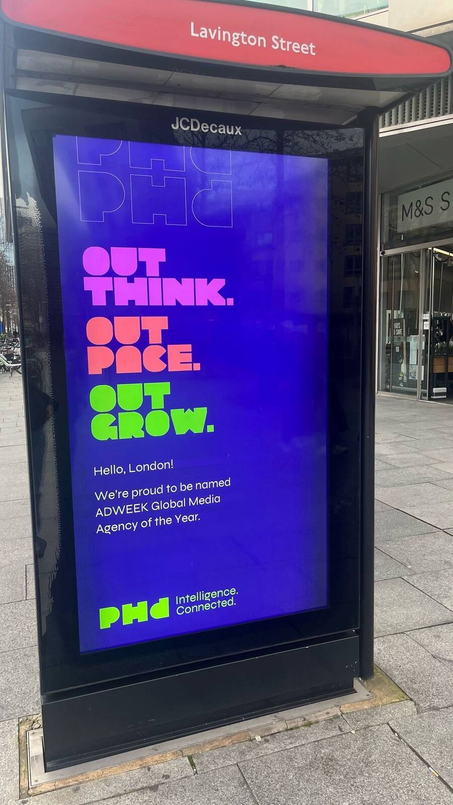 PHD on uuendamas oma brändi ja visuaalset keelt ning uus slogan “Intelligence connected” kannab endas sügavamat mõtet PHD filosoofiast olla oma klientidele ja partneritele enamat kui lihtsalt meediaagentuur, pakkudes laiemat platvormi turundusideede elluviimiseks ja eesmärkide saavutamiseks.