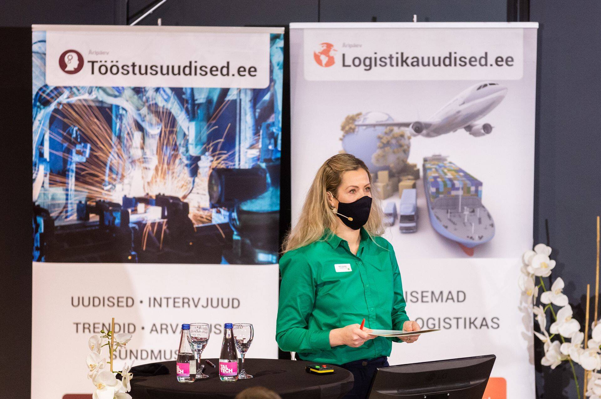 Kati Rahnel rääkis, et inimeste kõrval töötavad Scanfilis ka robotid.