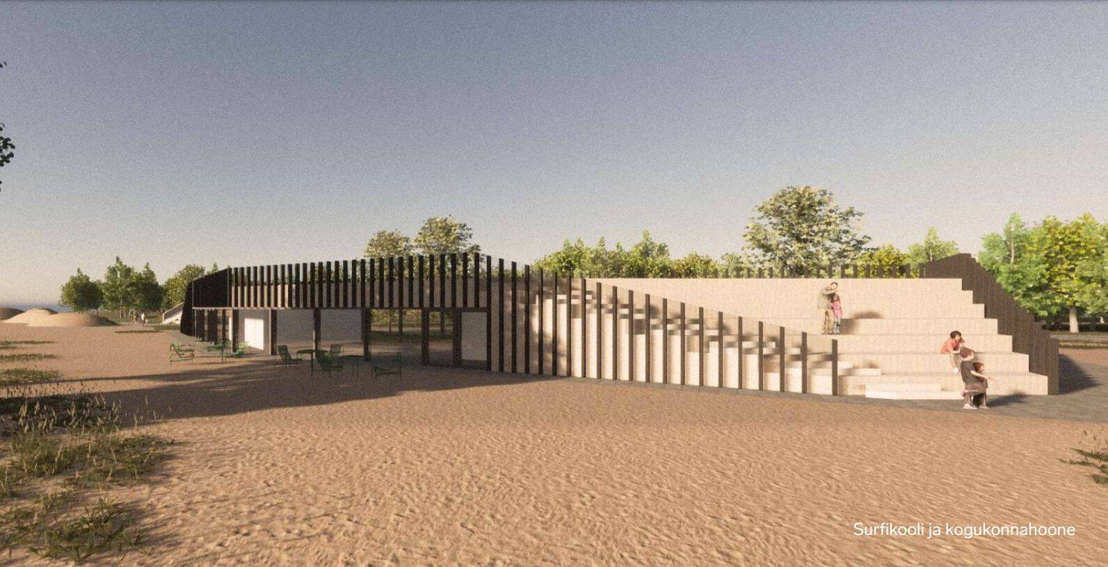 Kakumäe rannaala eskiislahendus.