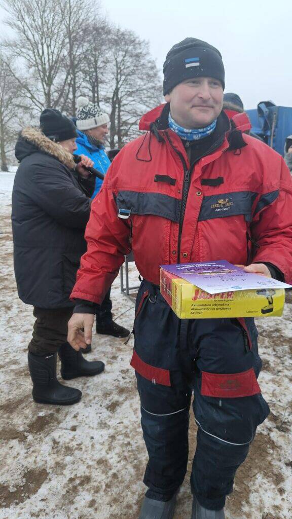 Kolmanda koha võitis Marko Abram, kes püüdis 1535 g kala.