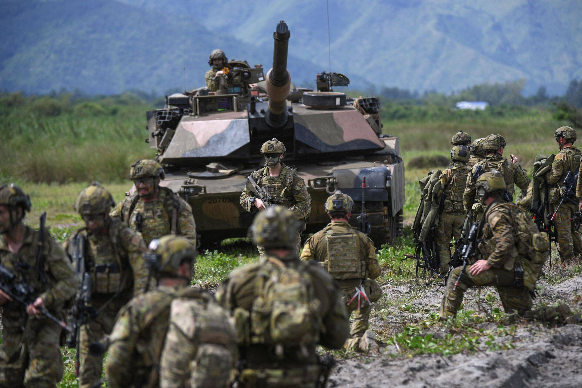 Американский танк A1 Abrams на учениях на Филиппинах в августе 2023. Аналогичные машины Украина получит уже в ближайшие недели.