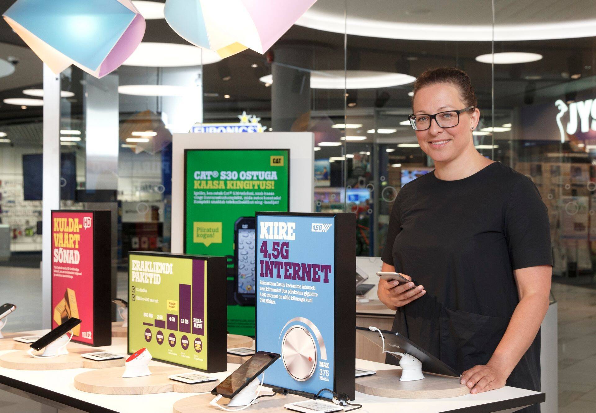 Tele2 klienditeenindusdirektor Sirli Seliov.