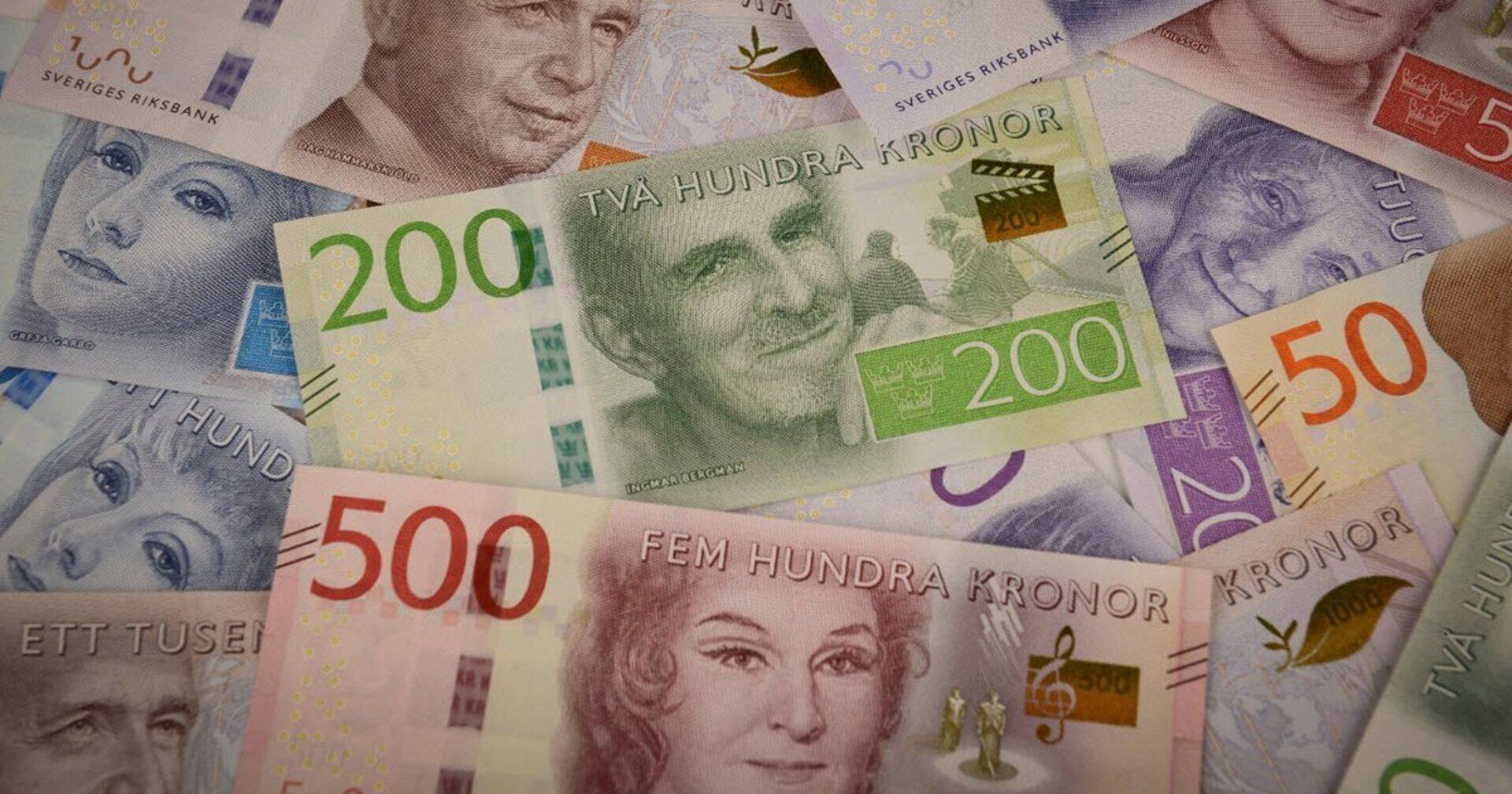 Шведская крона. Фото иллюстративное.