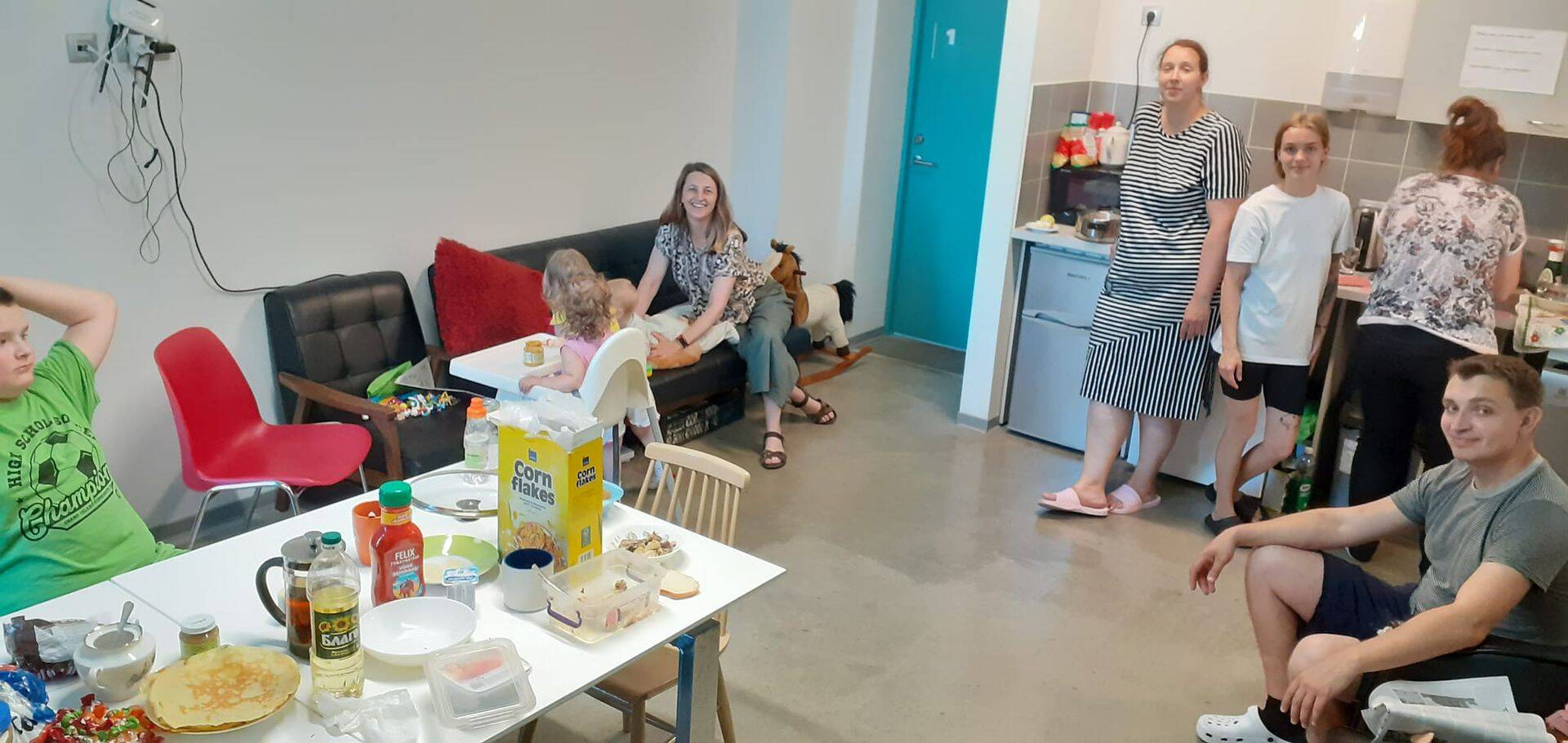 За время работы в хостеле при Vaba Lava успели принять свыше тысячи украинских военных беженцев.