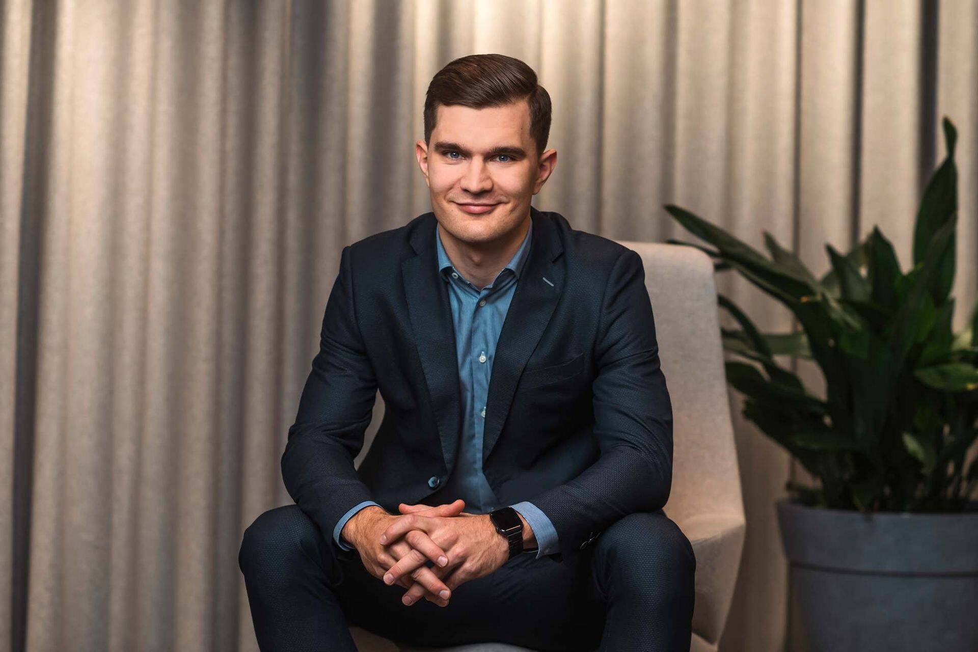 SEB Kaupmeeste Makselahenduste ärijuht Karl Oskar Haak