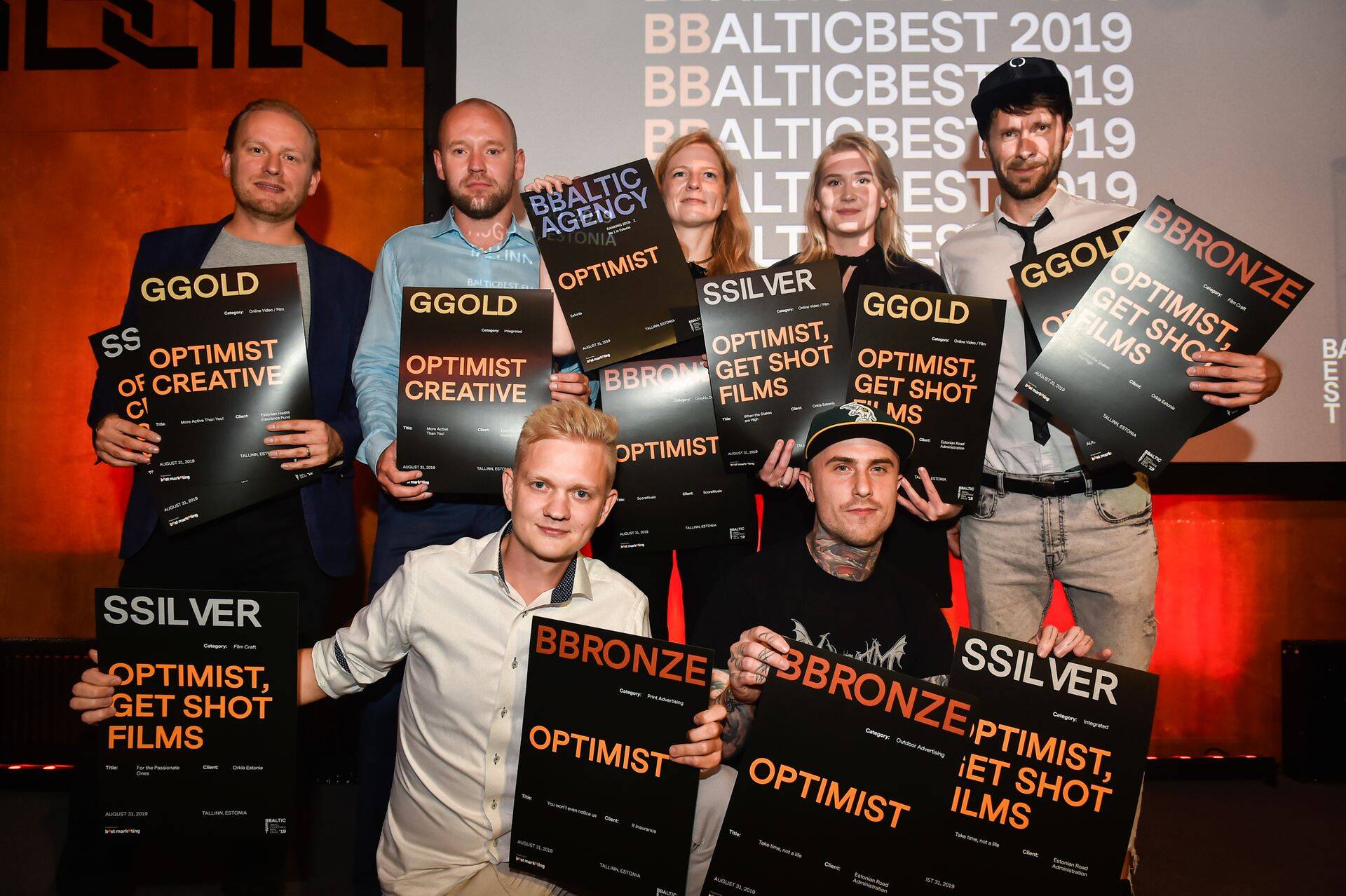 Võidukas Optimisti tiim Balticbestil
