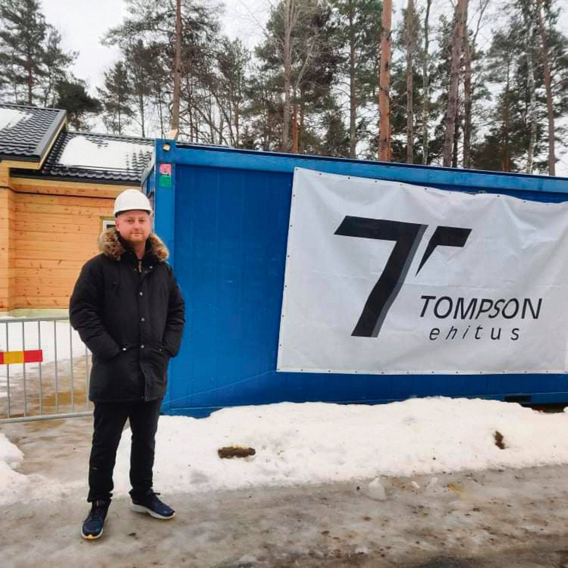 Tompson Ehitus OÜ juhatuse liige ja asutaja Tarvo Tahker.