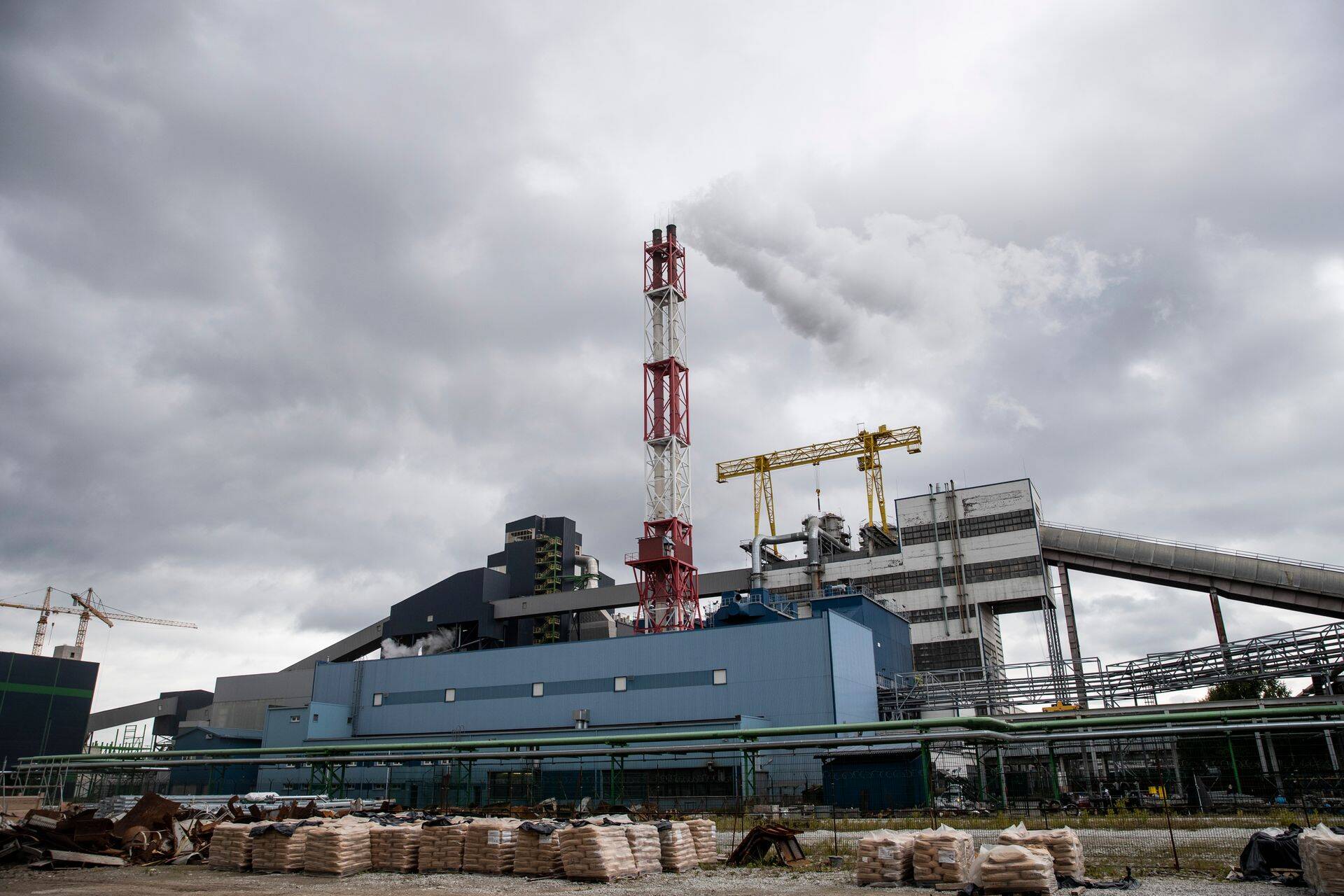 Электростанция Eesti Energia, фото иллюстративное.