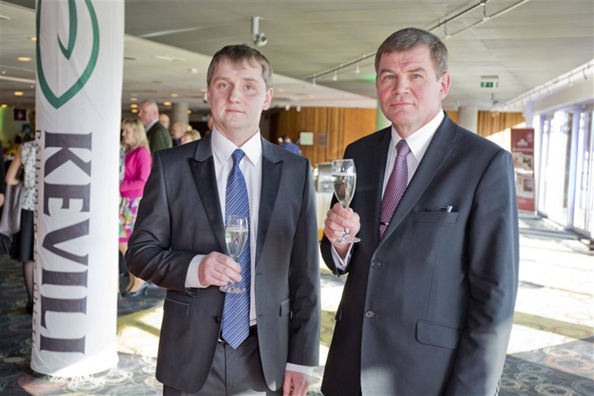 KEVILI tähistas 10. juubelit. Fotol KEVILI tegevjuht Meelis Annus ja nõukogu esimees Jaak Läänemets.