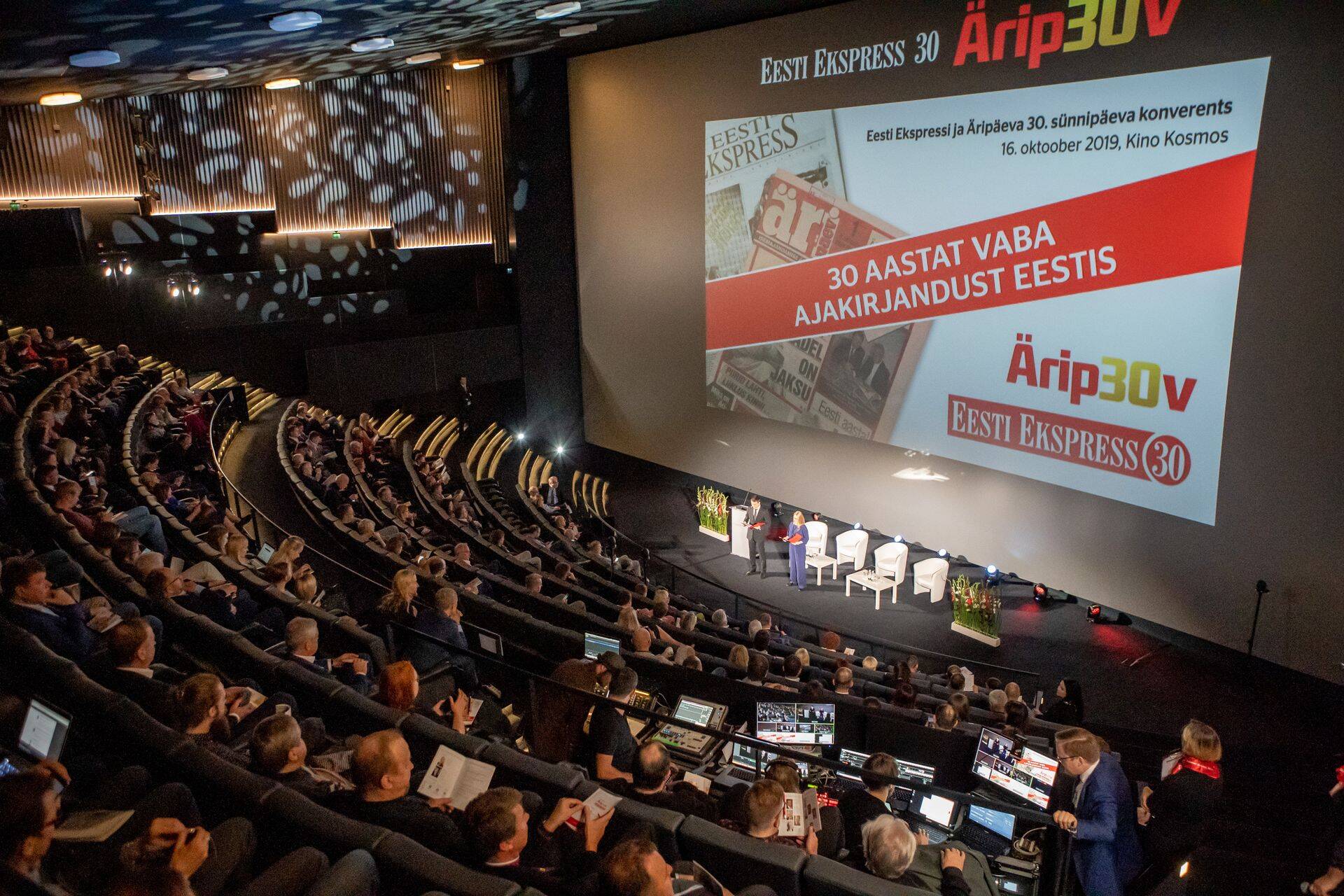 Eile toimus Tallinnas Eesti Ekspressi ja Äripäeva korraldatud konverents, kus tähistati uuriva, sõltumatu ja vaba ajakirjanduse taassündi Eestis 30 aastat tagasi.