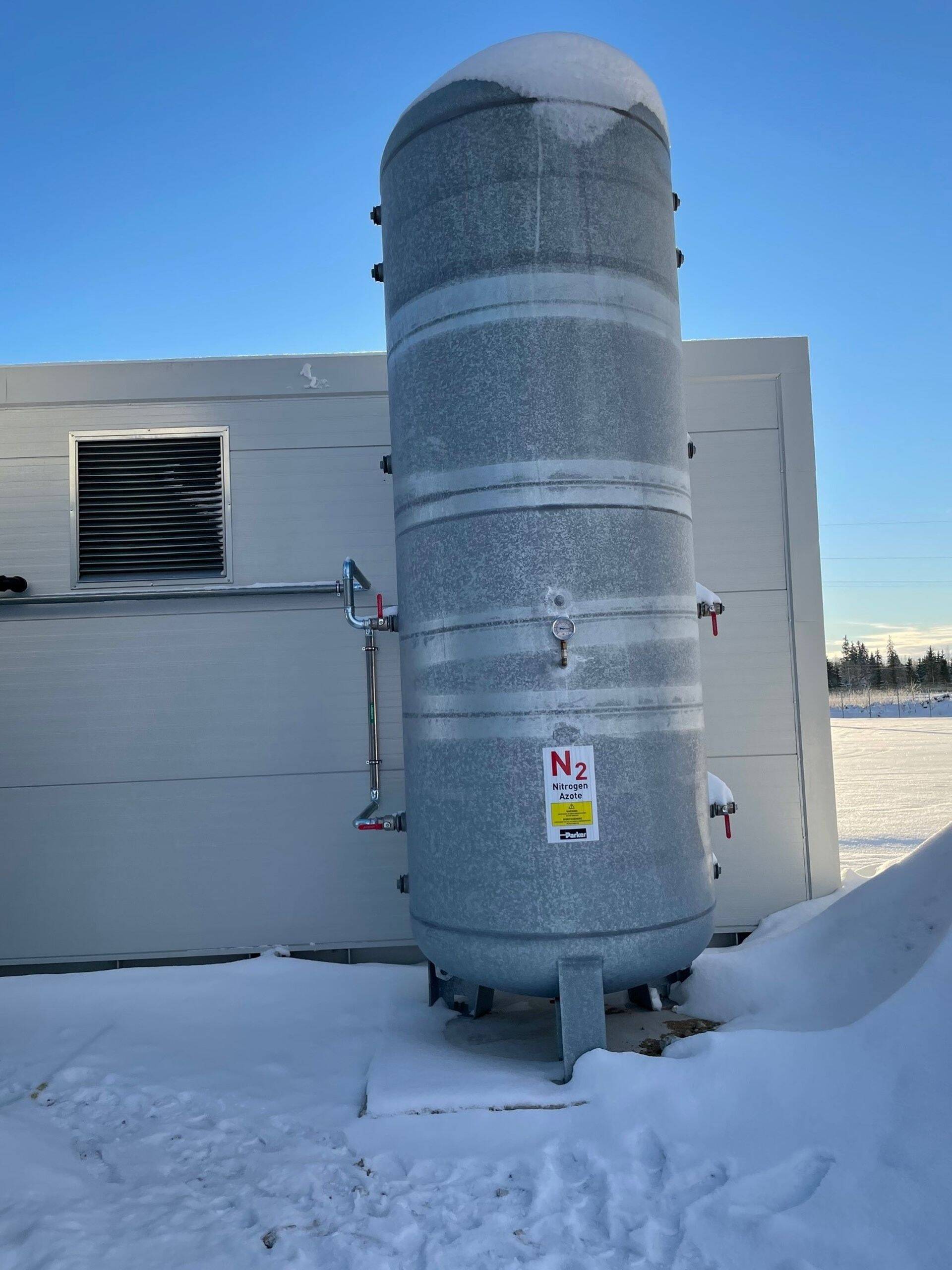 Mahuti 10m3 lämmastikule