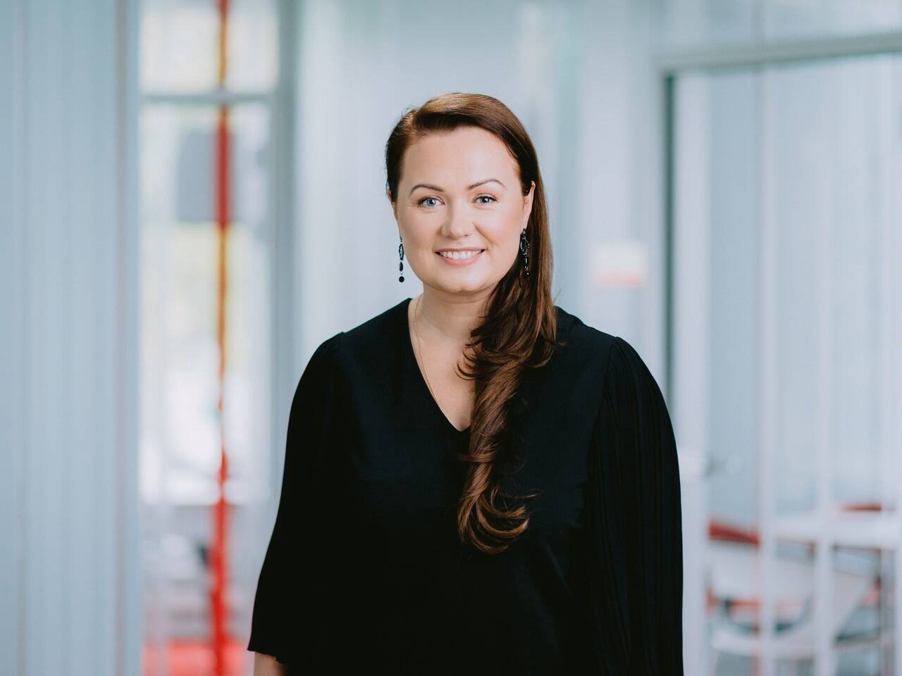 Citadele panga jaepanganduse juht Marina Hakiainen seletab lahti laenu kaastaotleja ja käendaja rollid ning kohustused (Foto: Citadele).
