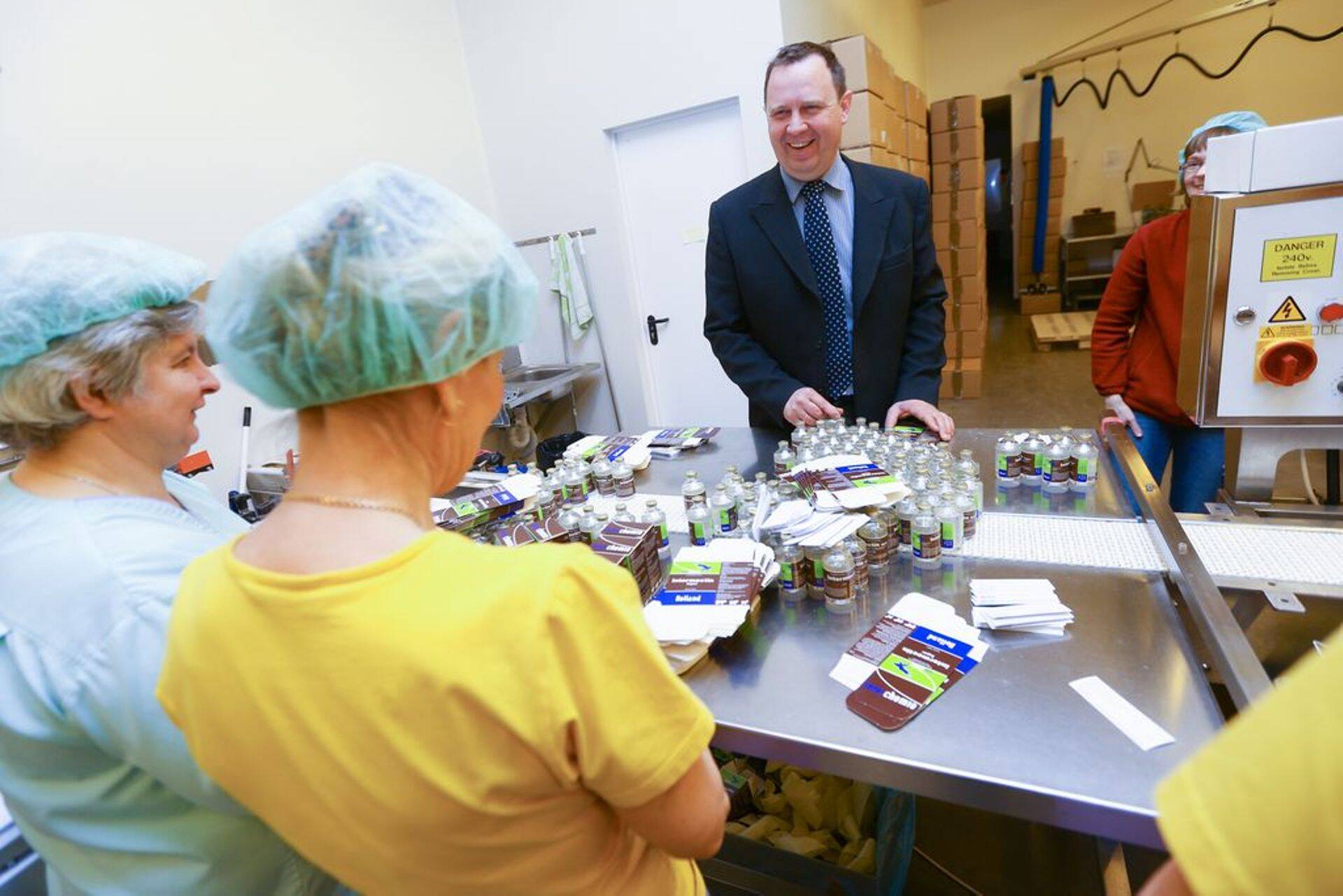 Viimsis tegutseva farmaatsiatööstuse Interchemie Werken De Adelaar Eesti juht ja üks omanikke Veiko Saluste