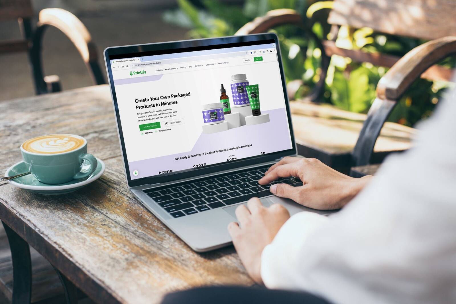 Printify veebikeskkond