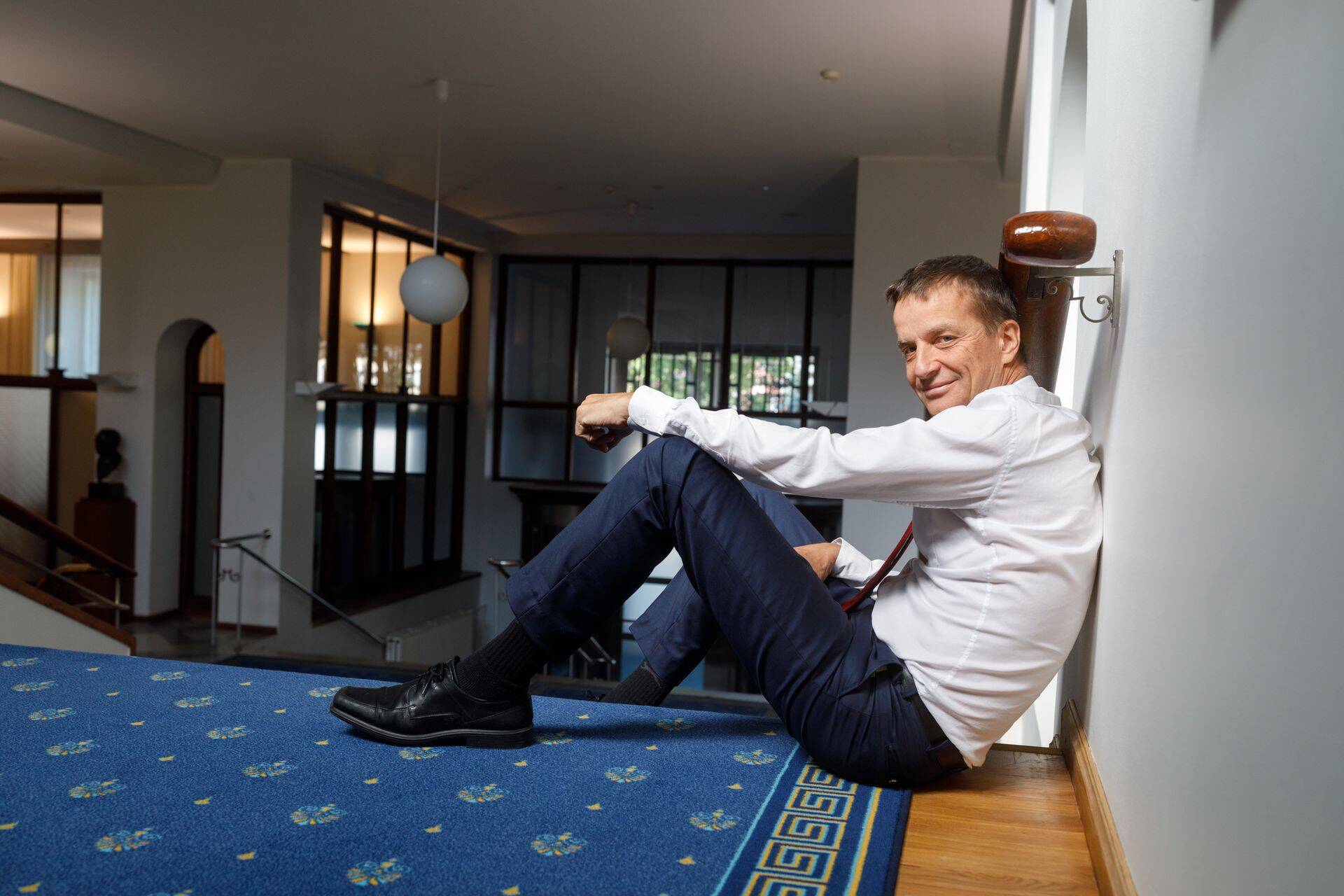 Valmistub lahkuma - praegu on Eesti Panga president veel Ardo Hansson.