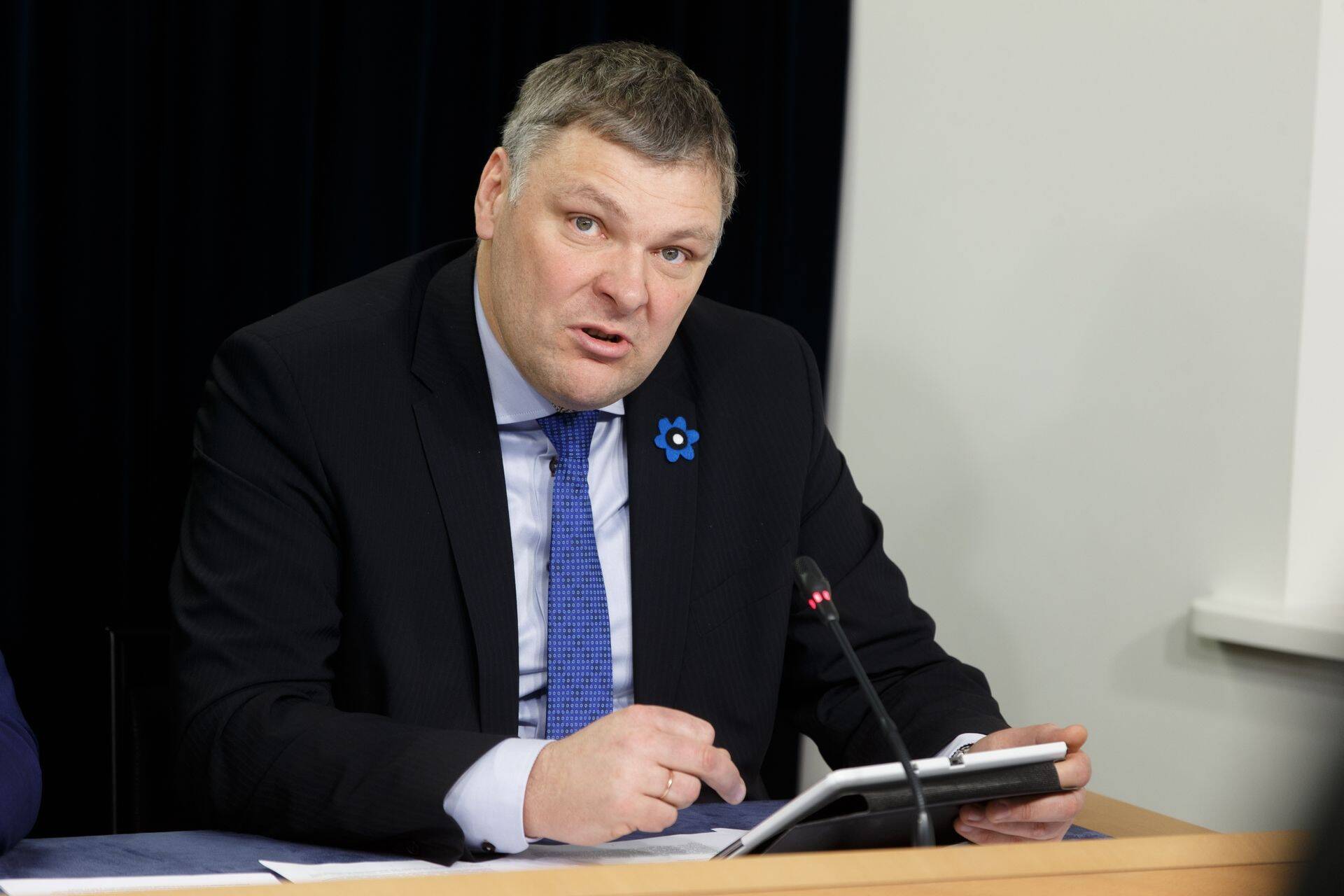 Põhiseaduskomisjoni esimees Marko Pomerants.