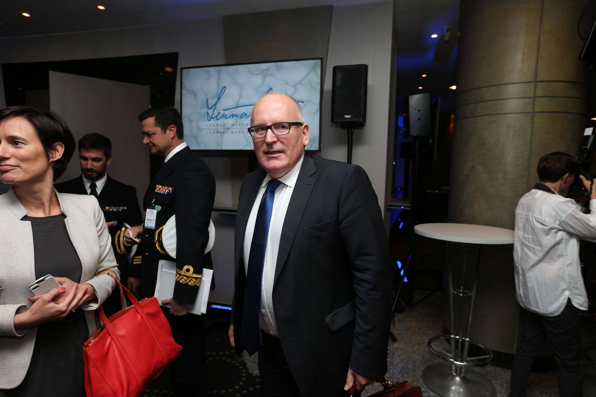 Euroopa Komisjoni asepresident Frans Timmermans Lennart Meri konverentsil