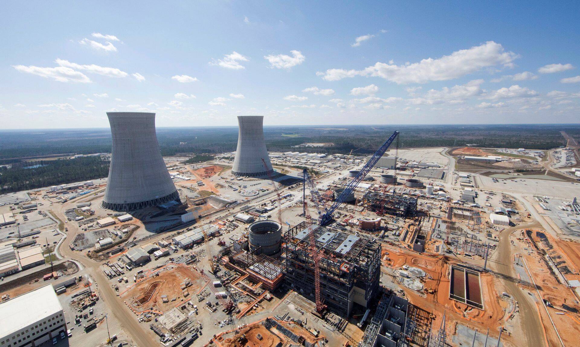Westinghouse'i rajatud Vogtle tuumaelektrijaam USAs.
