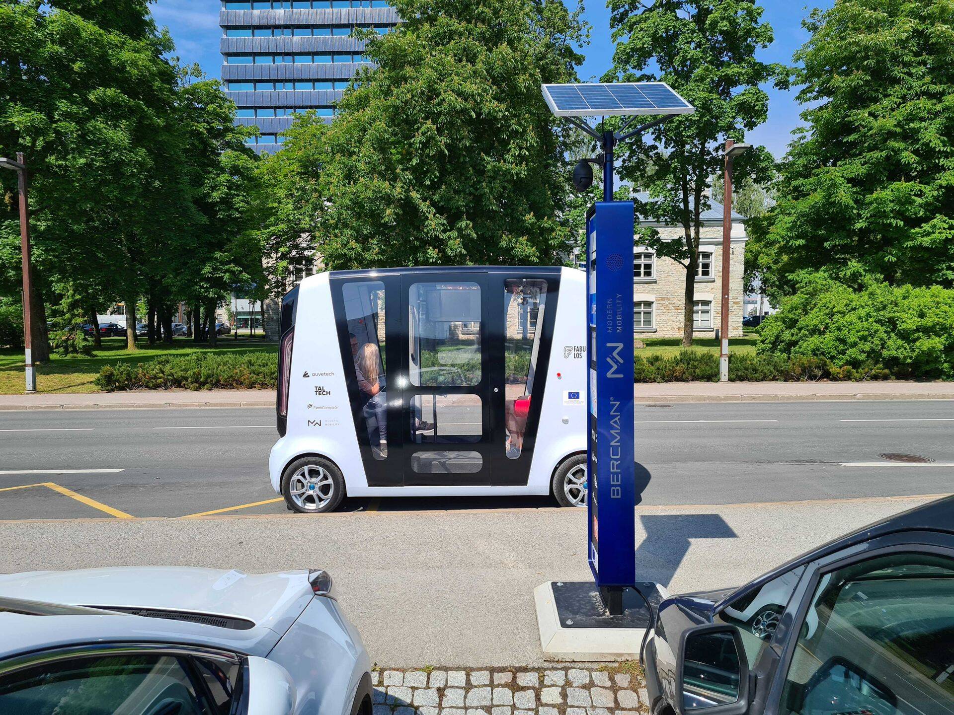 Bercman Technologies viedais satiksmes risinājums Tallinā.