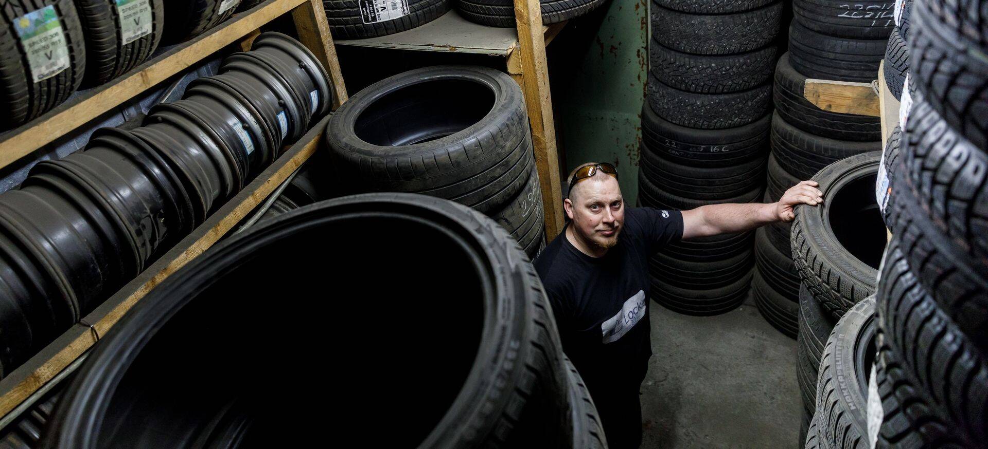 Alari Altjõe juhib rehvitöökoda Marja Autokumm.