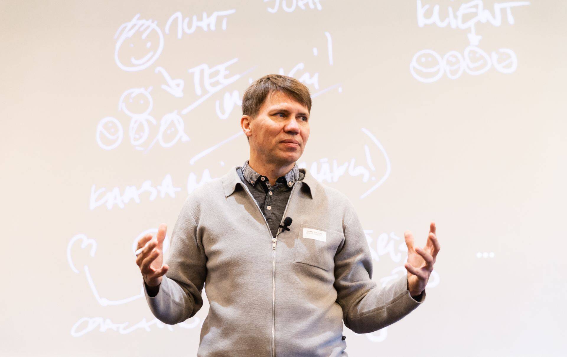 Koolitaja Raimo Ülavere Koolituskonverentsil 11. novembril 2020.