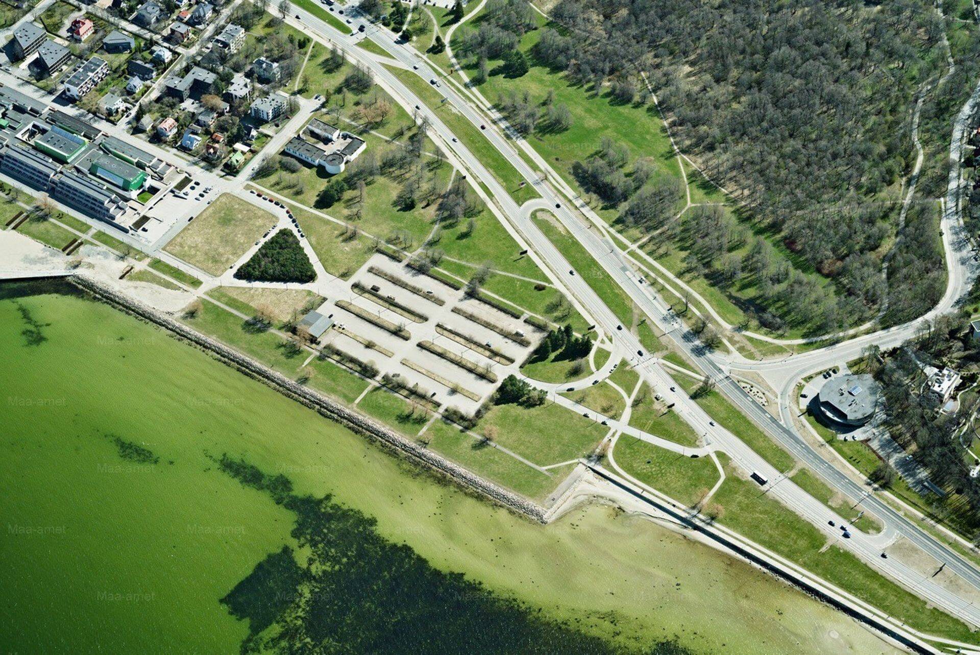 Ortofoto arendatavast piirkonnast.
