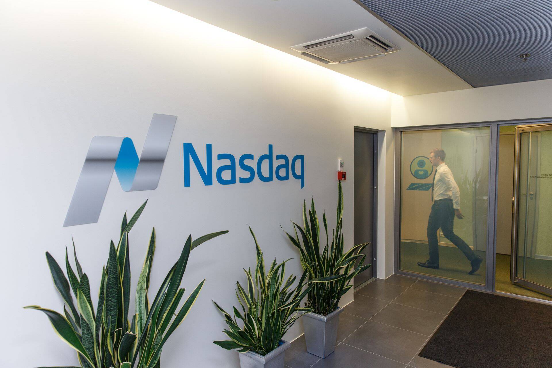 Nasdaq Tallinna kontor Tartu maanteel.